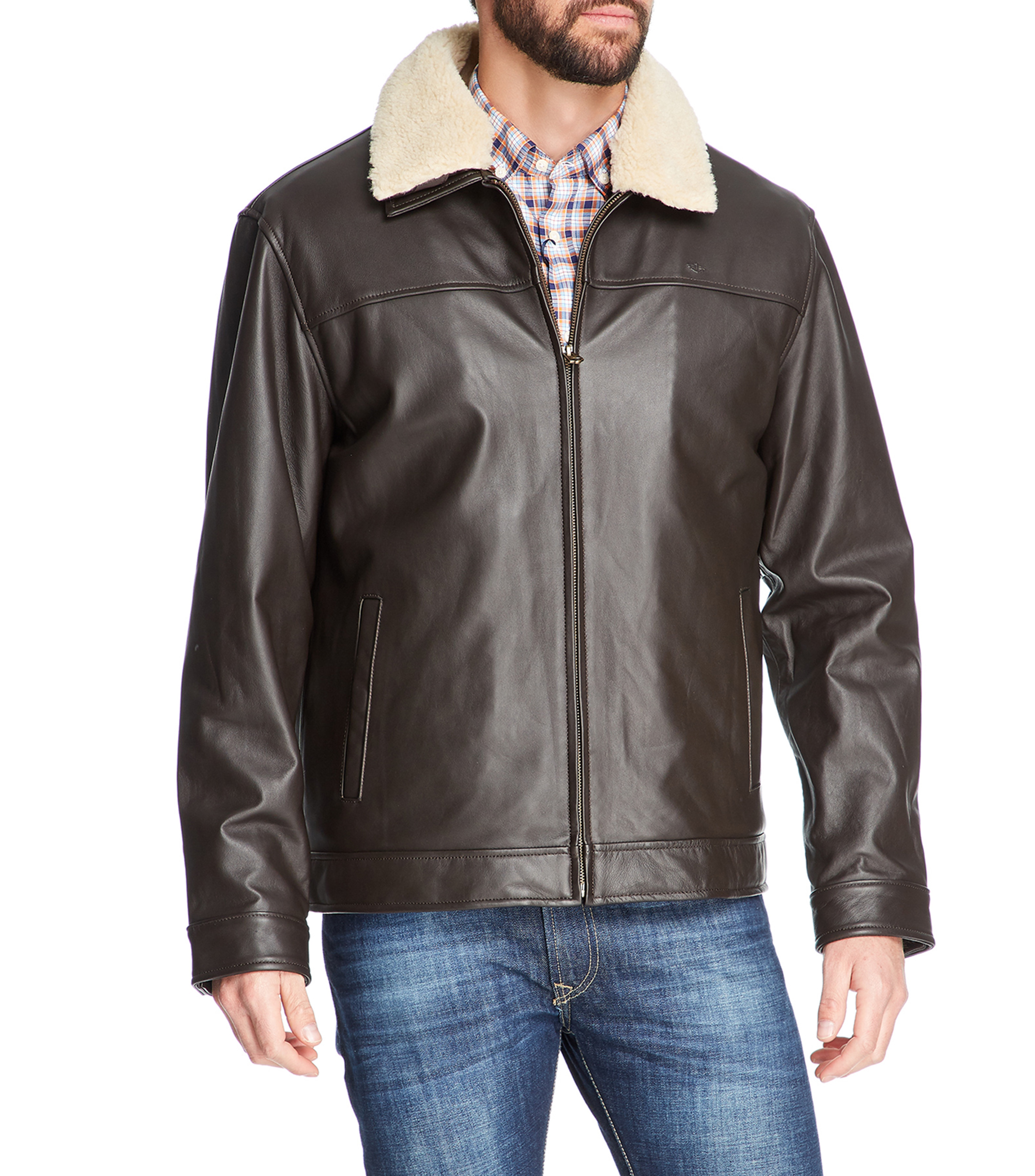 Chamarra de sales piel dockers