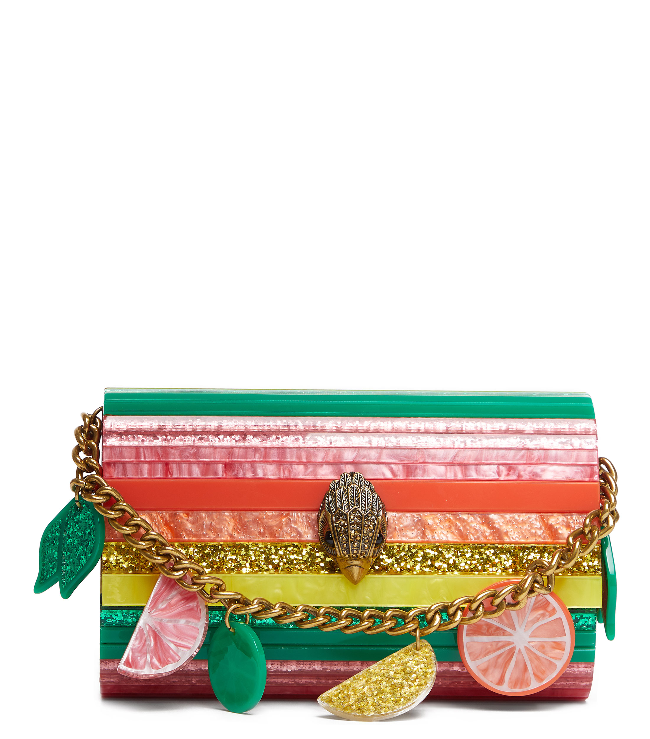 Bolso Clutch Fruit multicolor Mujer Kurt Geiger