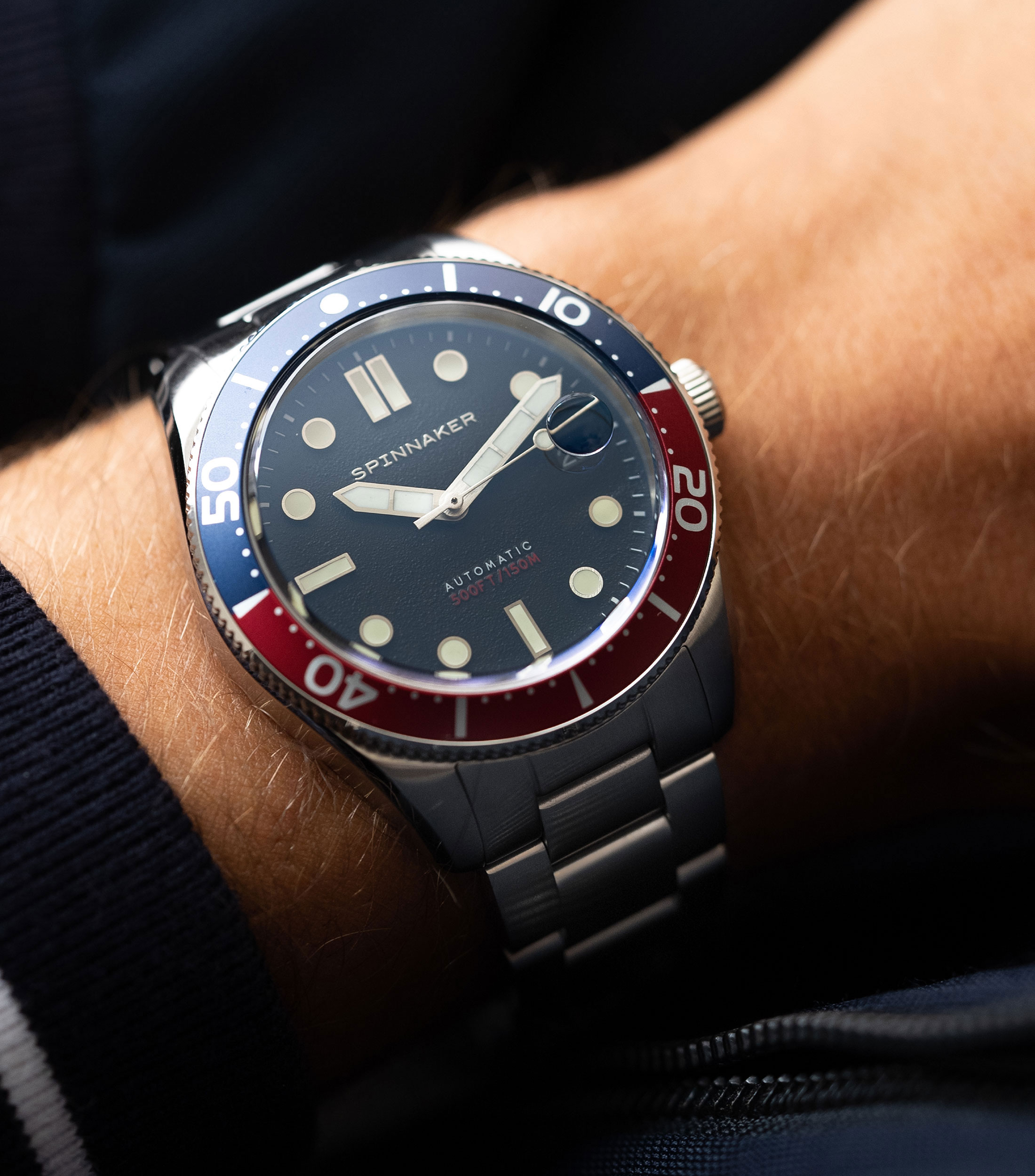 Reloj para hombre Croft casual, Plateado