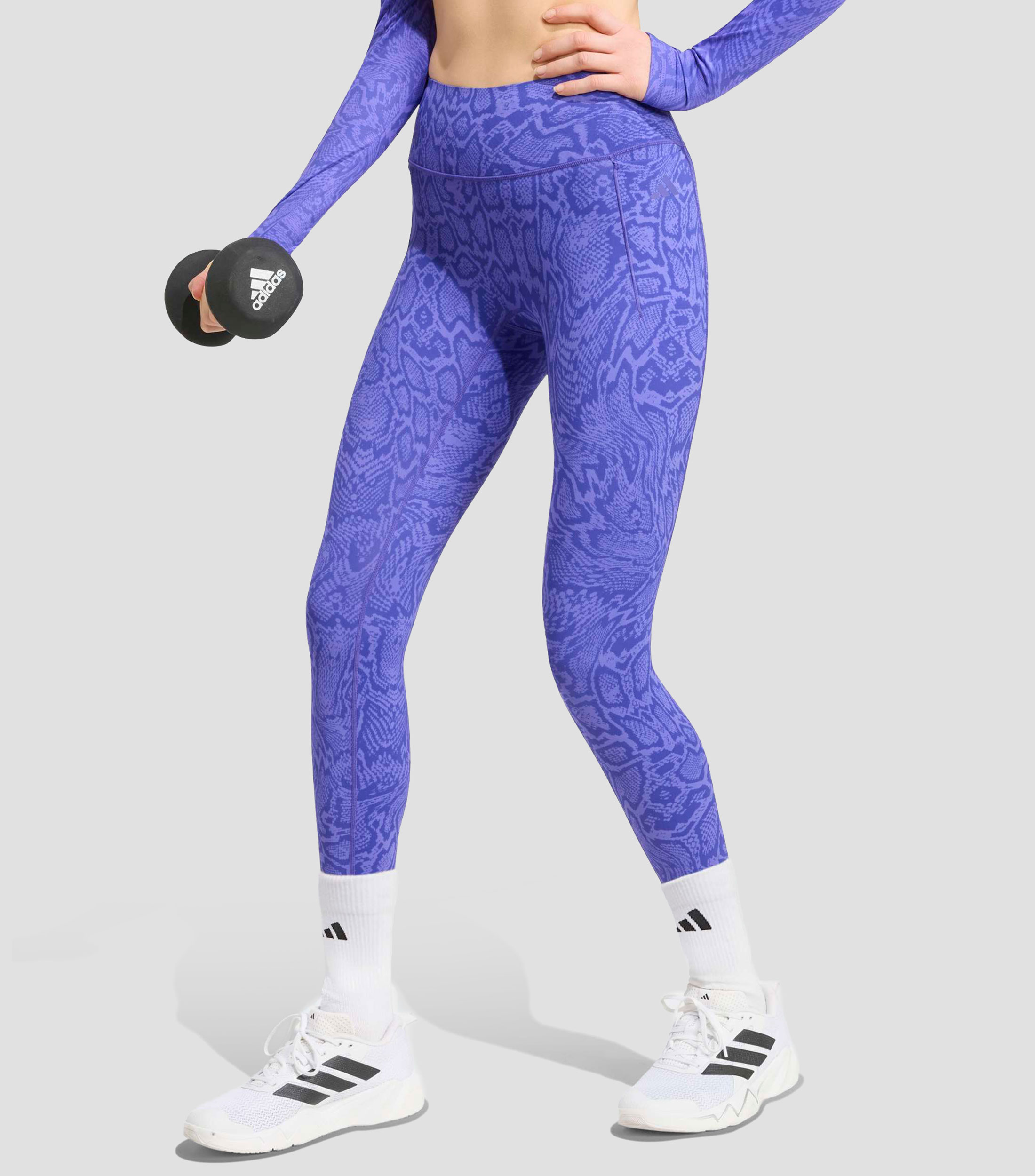 Leggings para entrenamiento estampado Mujer