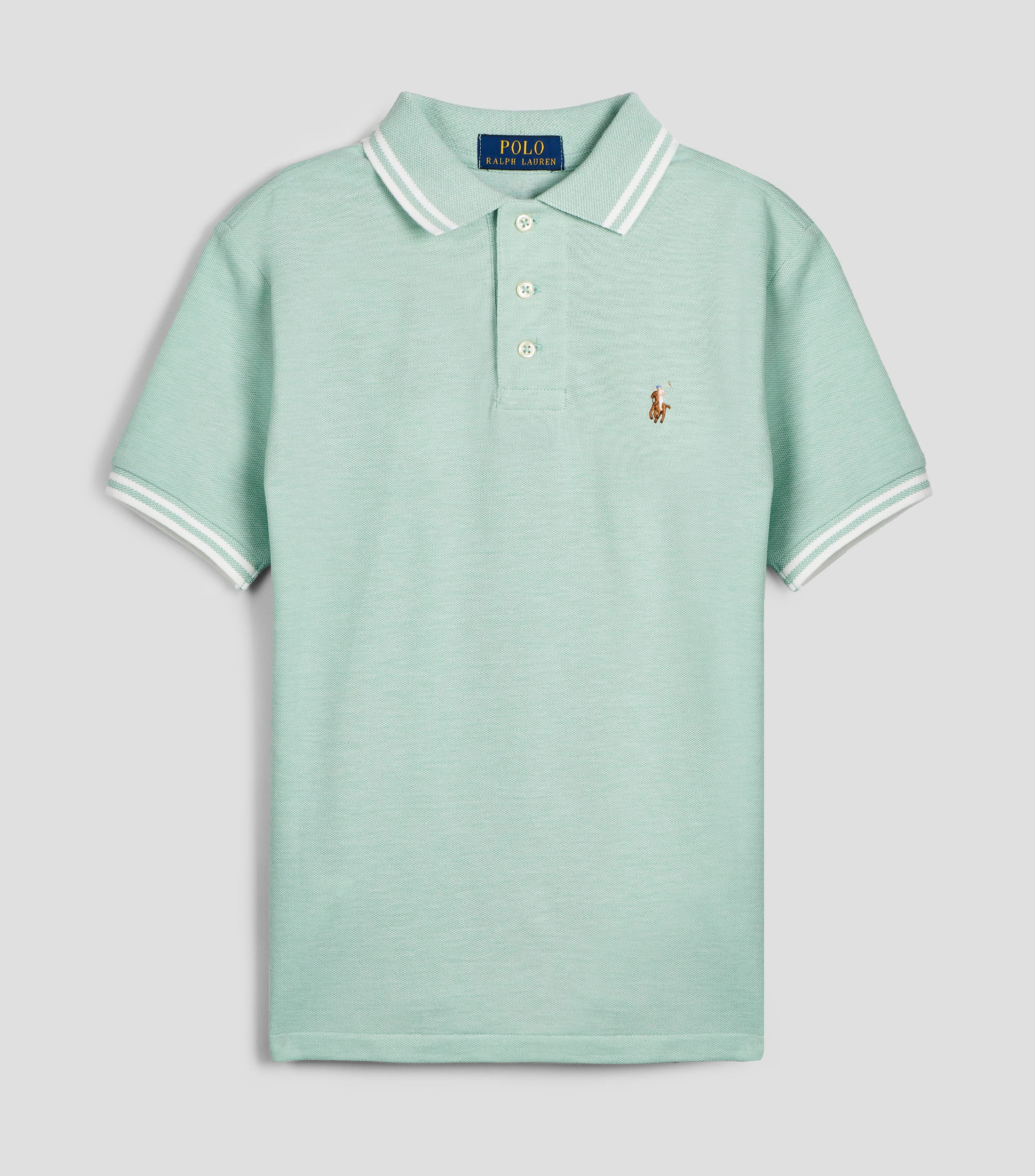 Playera polo manga corta lisa Niño