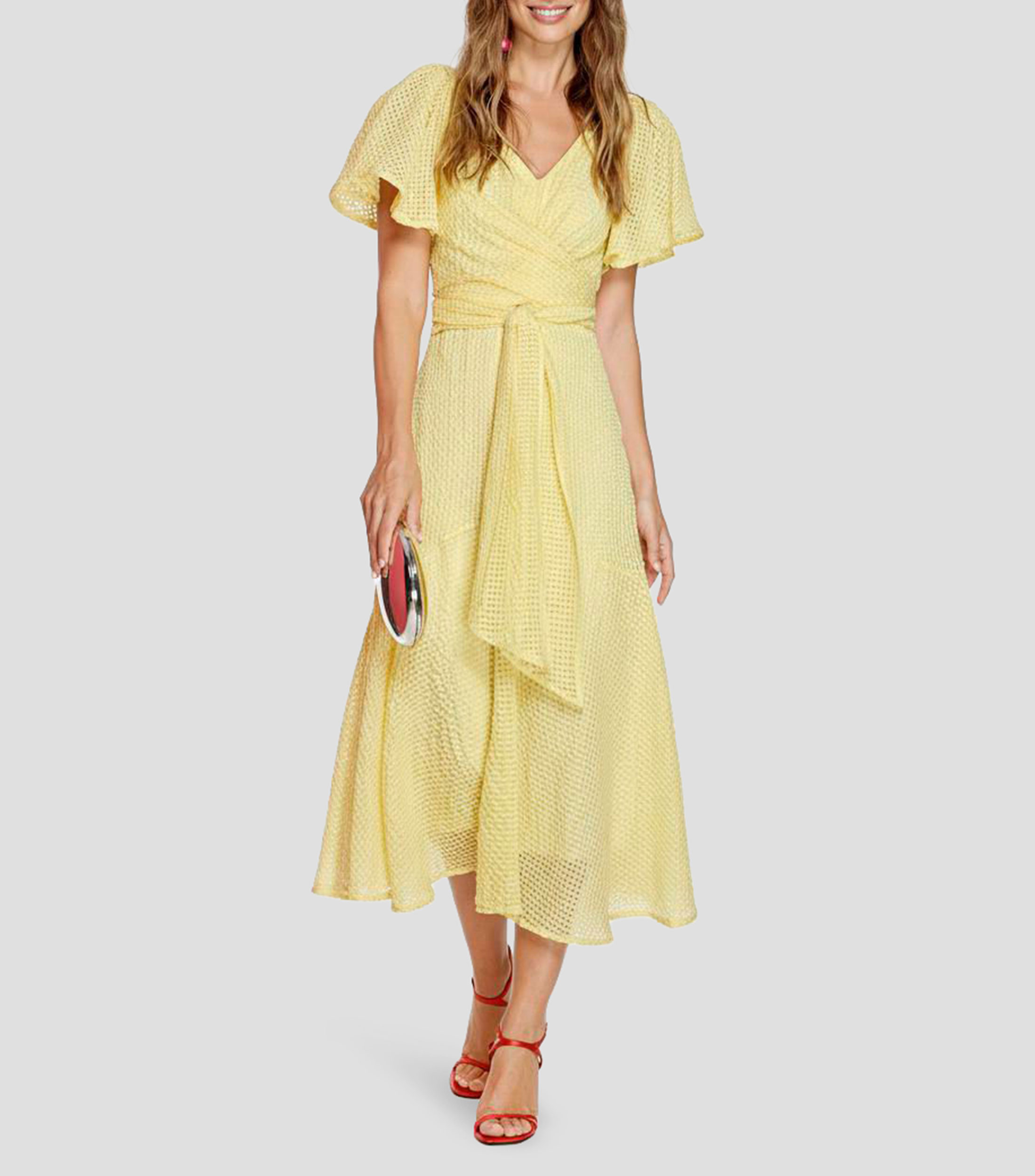 Vestido de fiesta midi fantasía Mujer