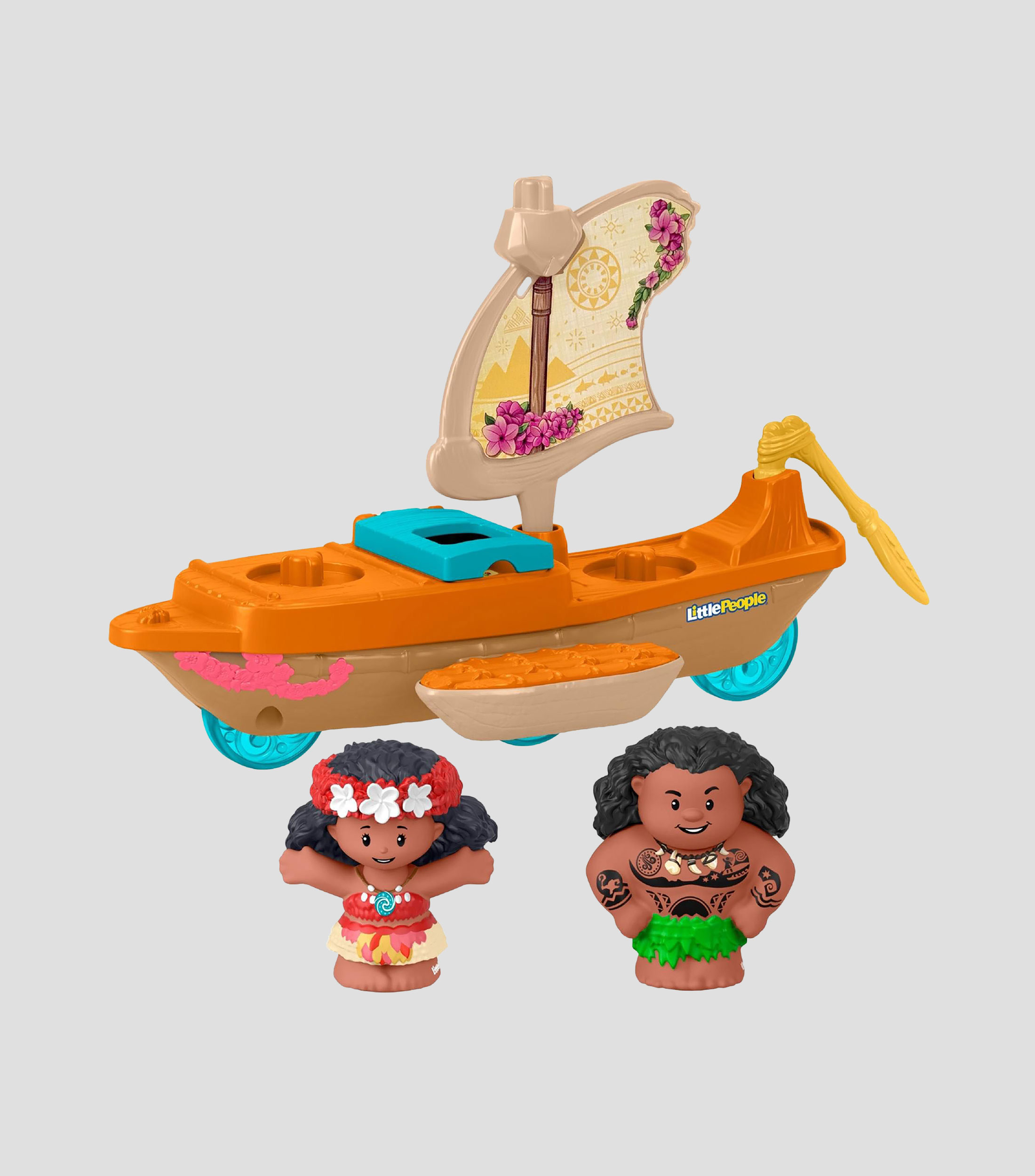 Playset barco de Moana y Maui