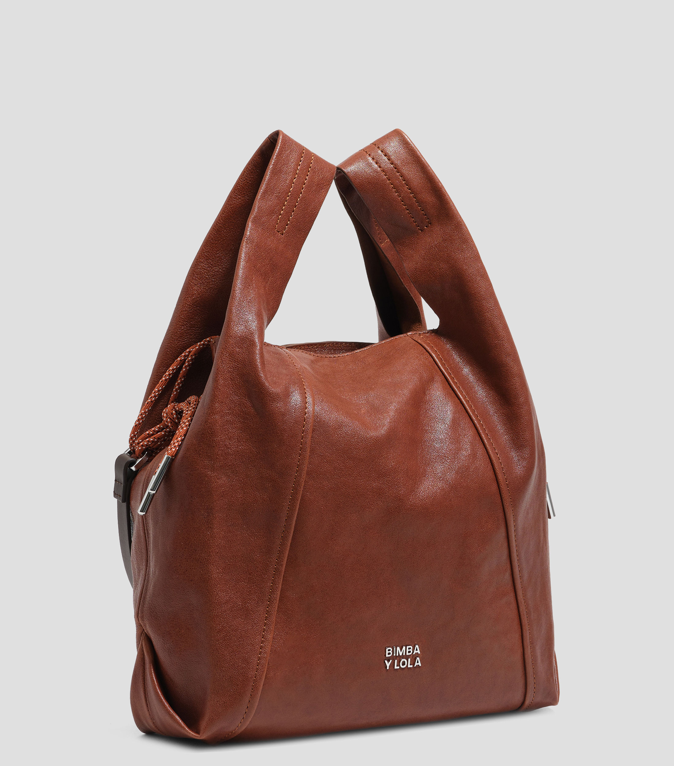 Bolsa Paper mediana en piel lisa Mujer