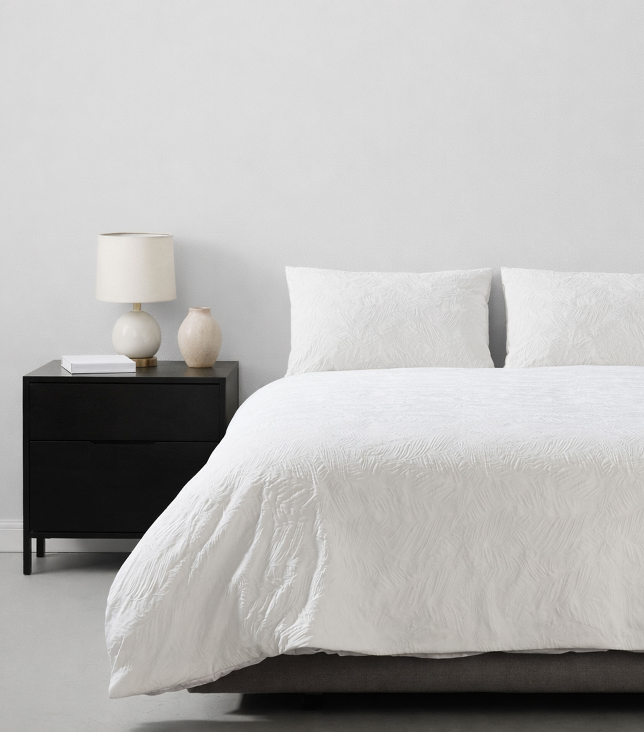 Funda para duvet Matrimonial/Queen Size Alvar blanco