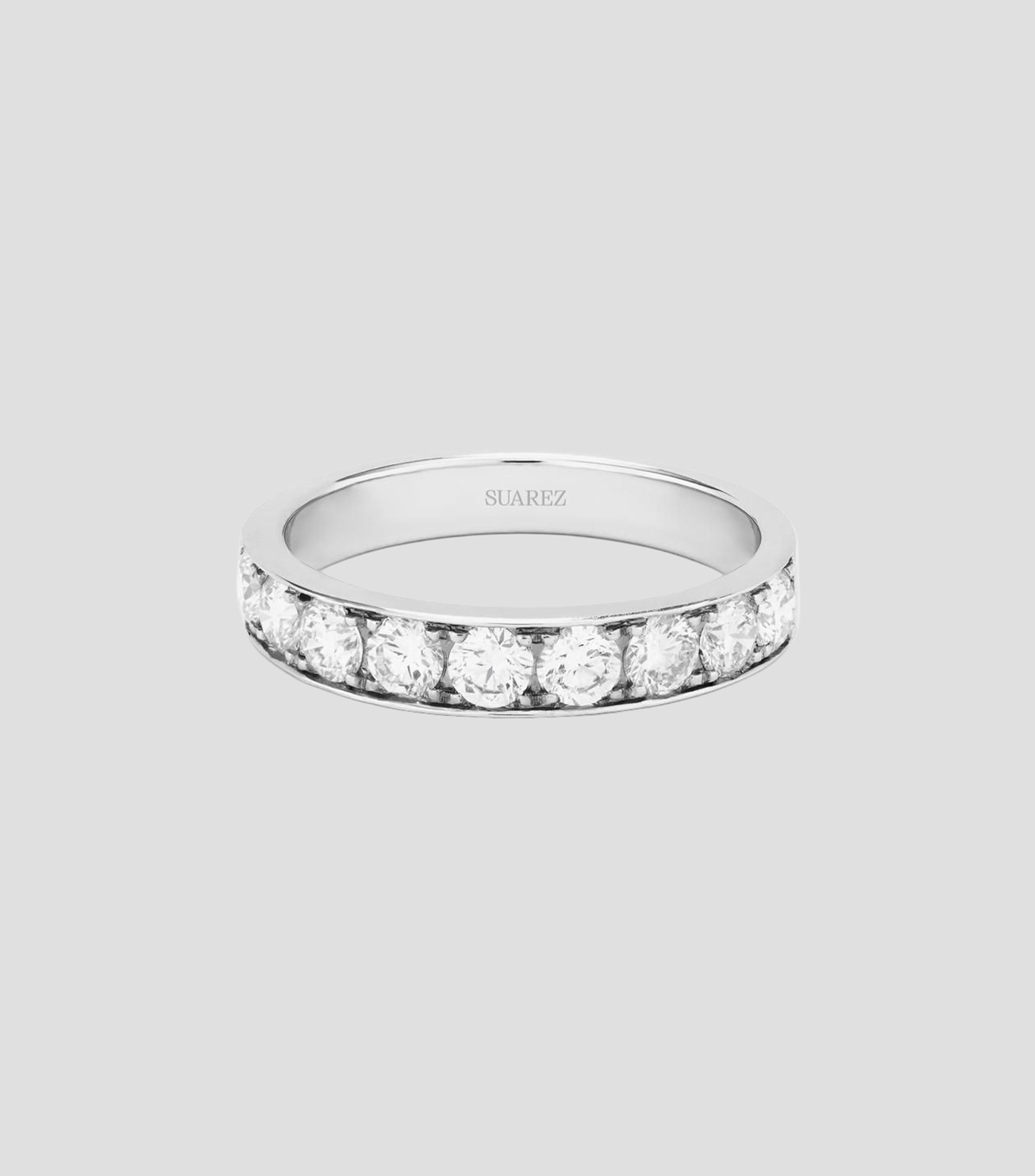 Anillo en Oro blanco de 18 Kilates Mujer