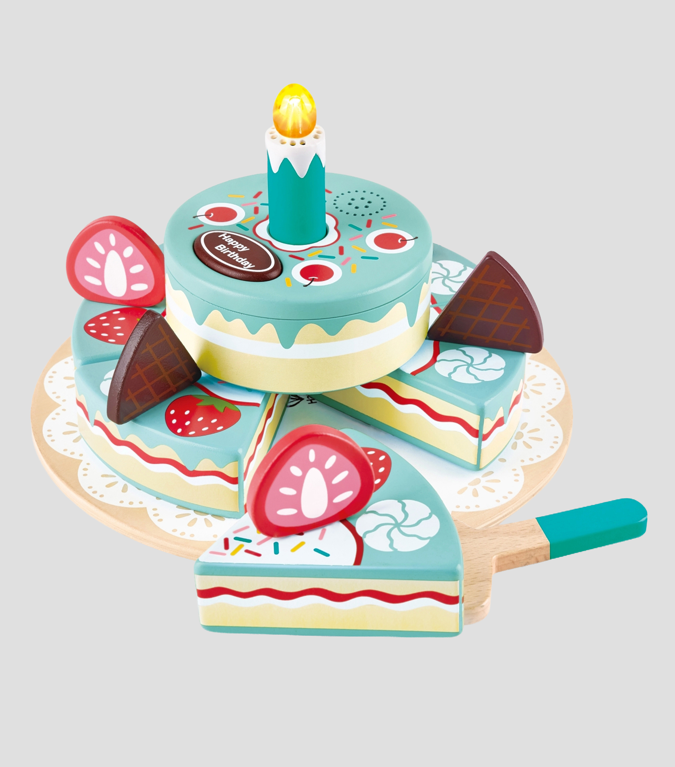 Playsets Pastel de Cumpleaños Interactivo