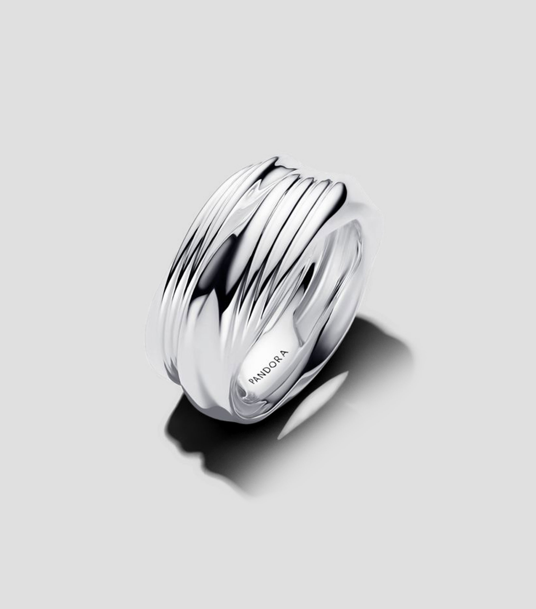 Anillo Doble Torcido Mujer