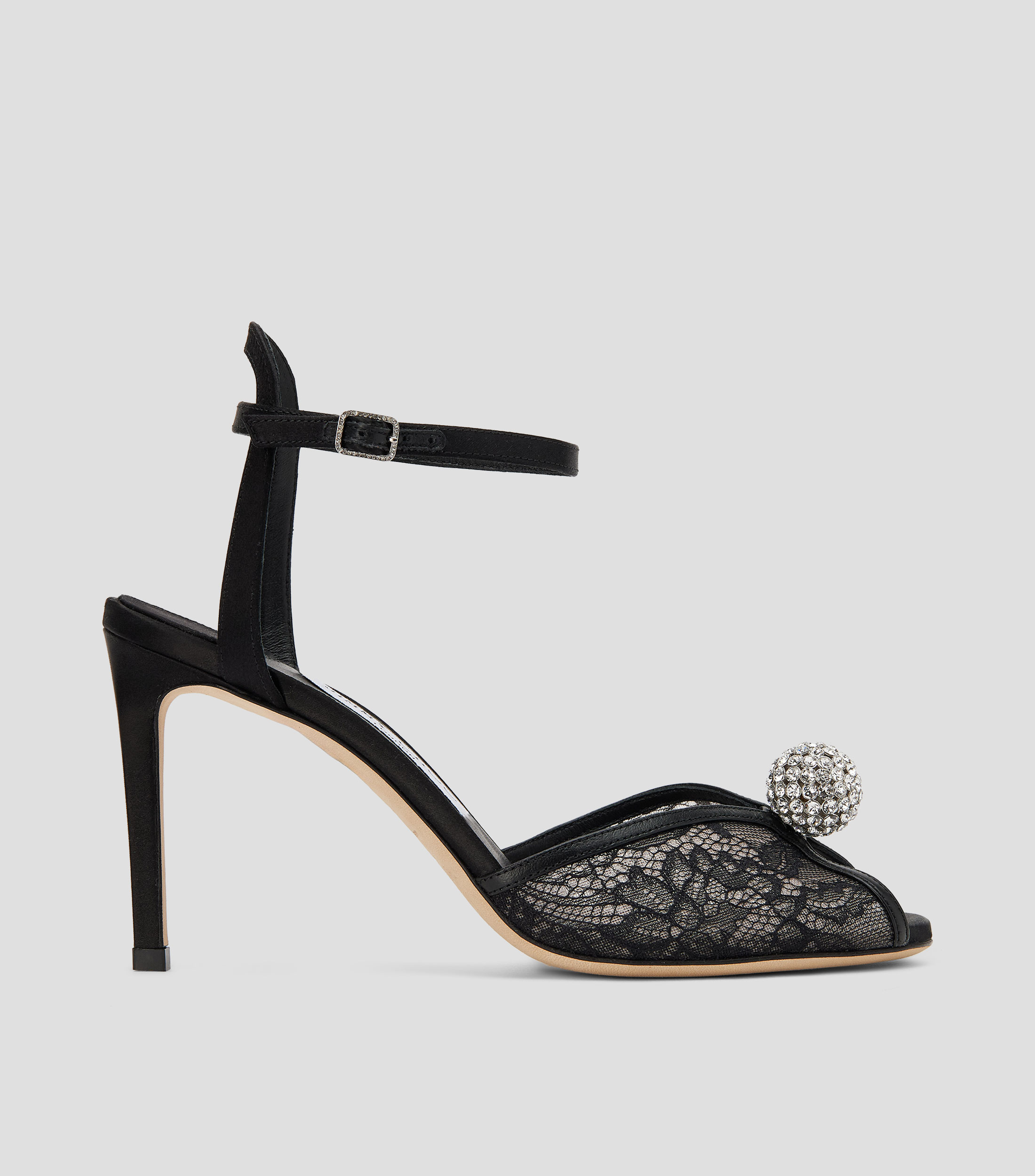 Sandalias con tacón alto de aguja Sacora Mujer