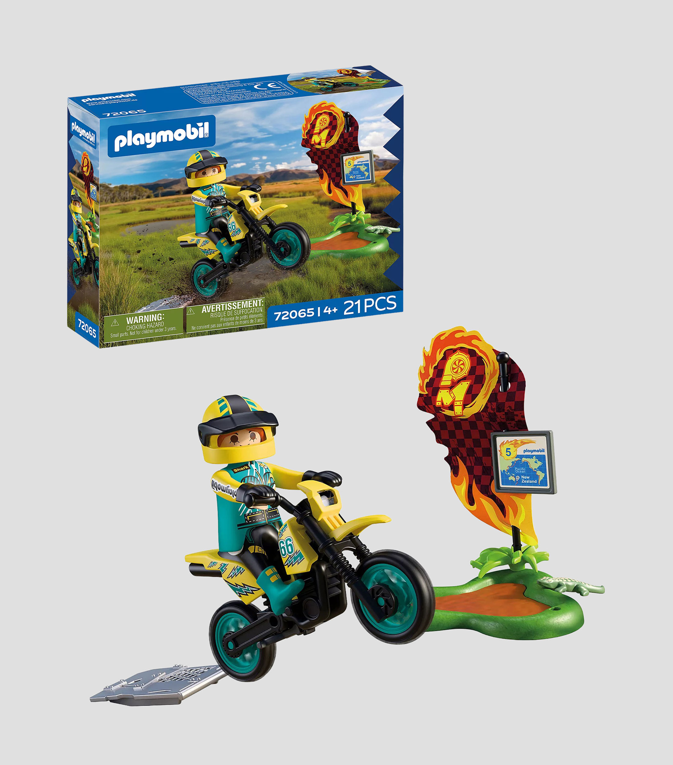 Playset Moto todoterreno