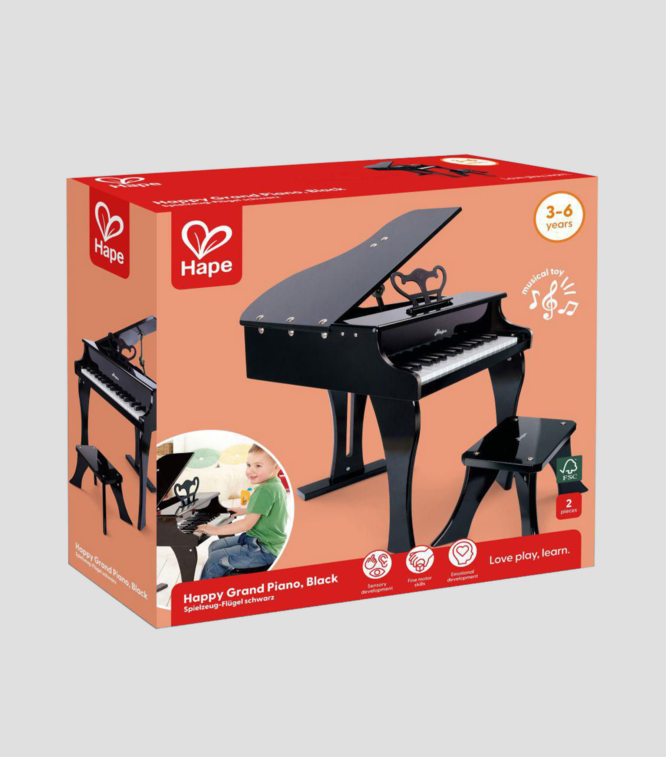 Piano de Cola de 30 Teclas