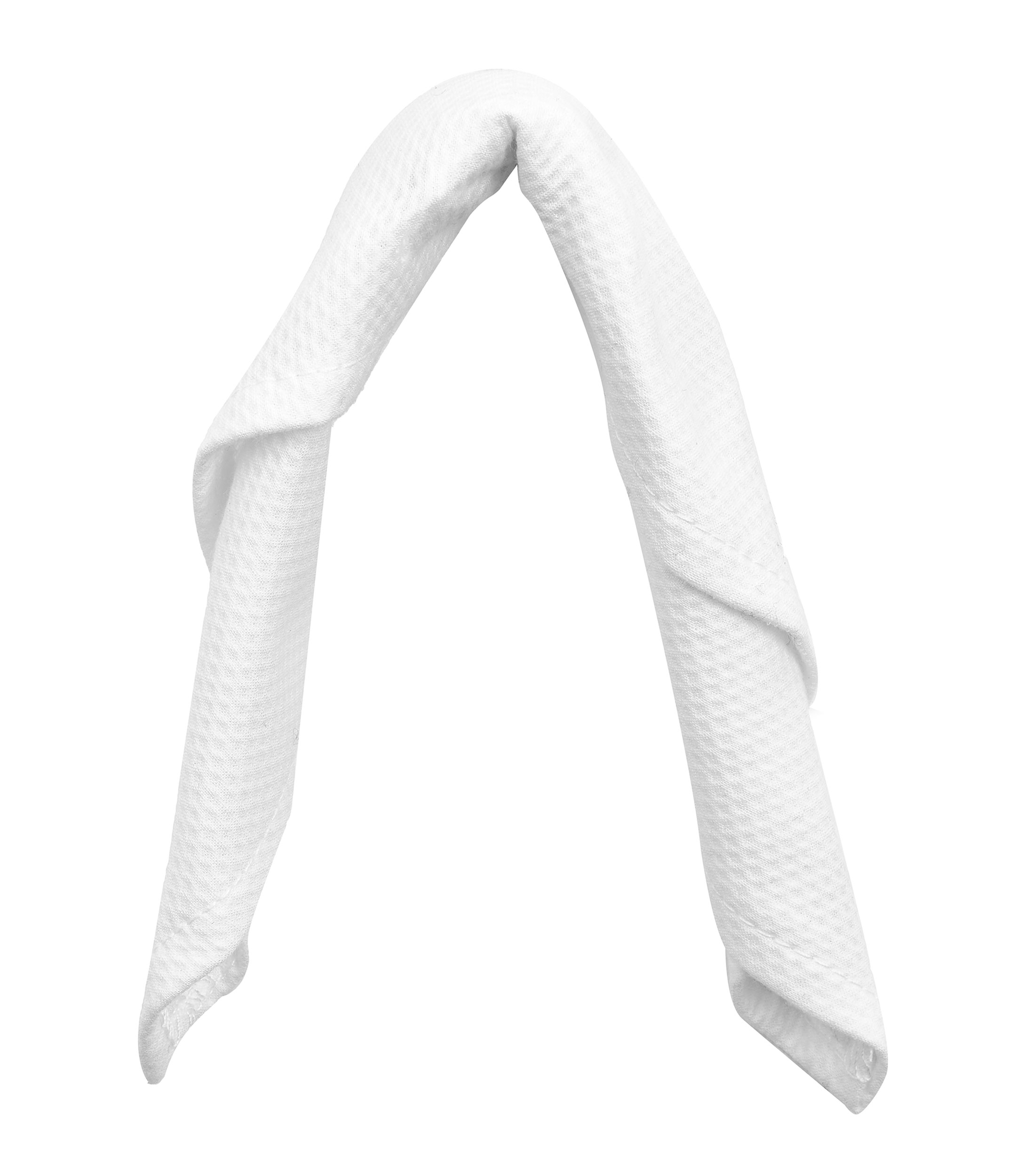 Panuelo blanco con microdiseno Hombre