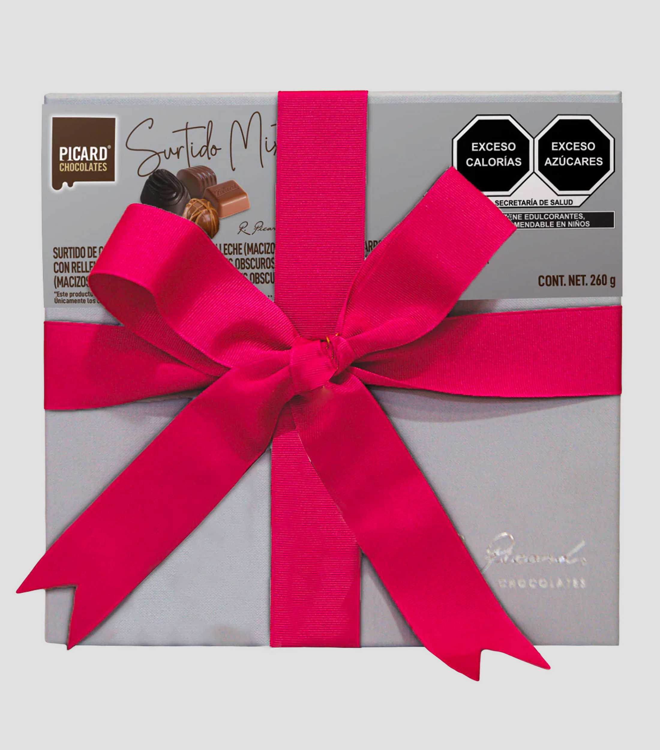 Estuche Rígido Chocolate Surtido Mixto, 260 g