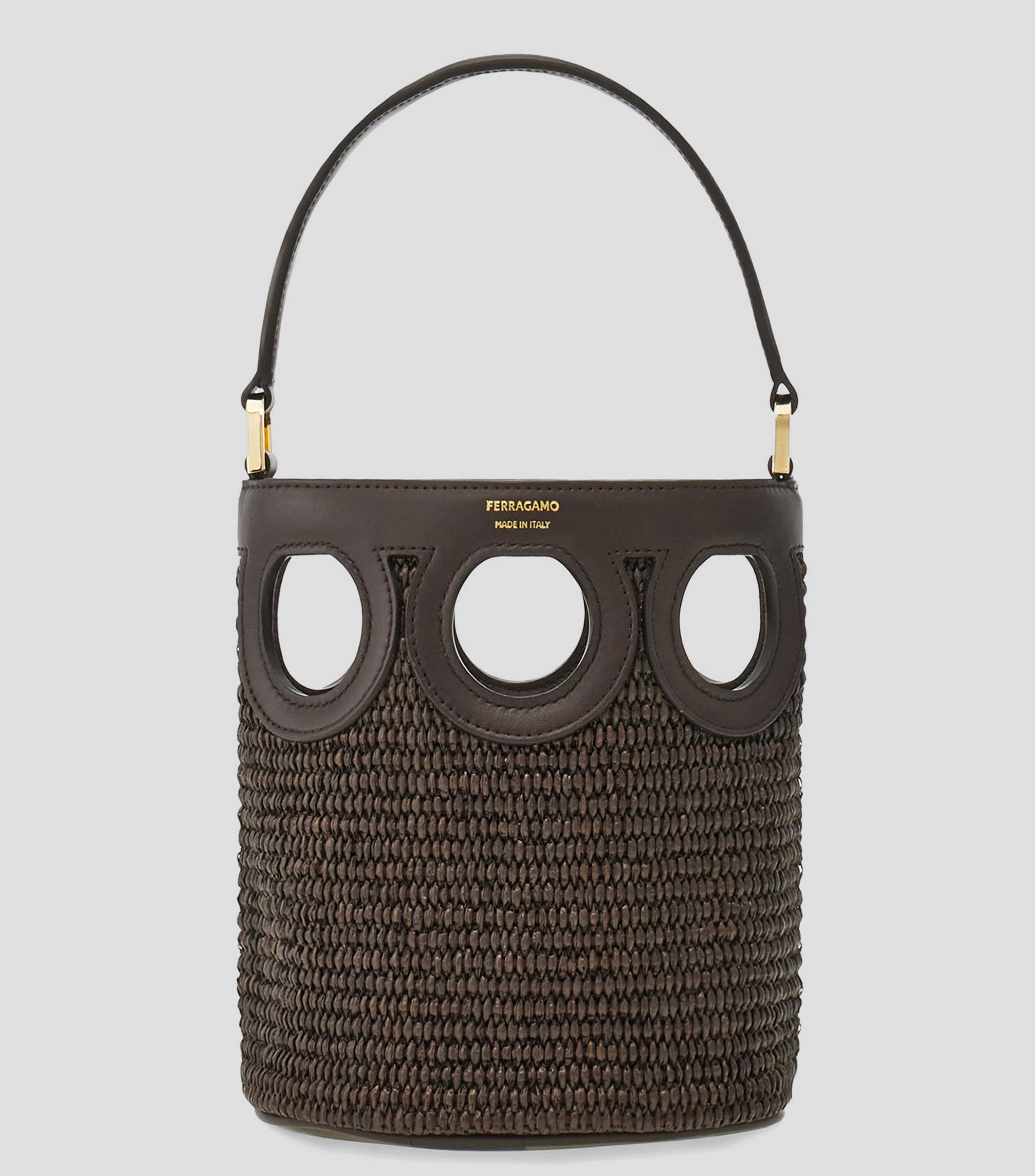 Bolsa cubo Gancini (XS)