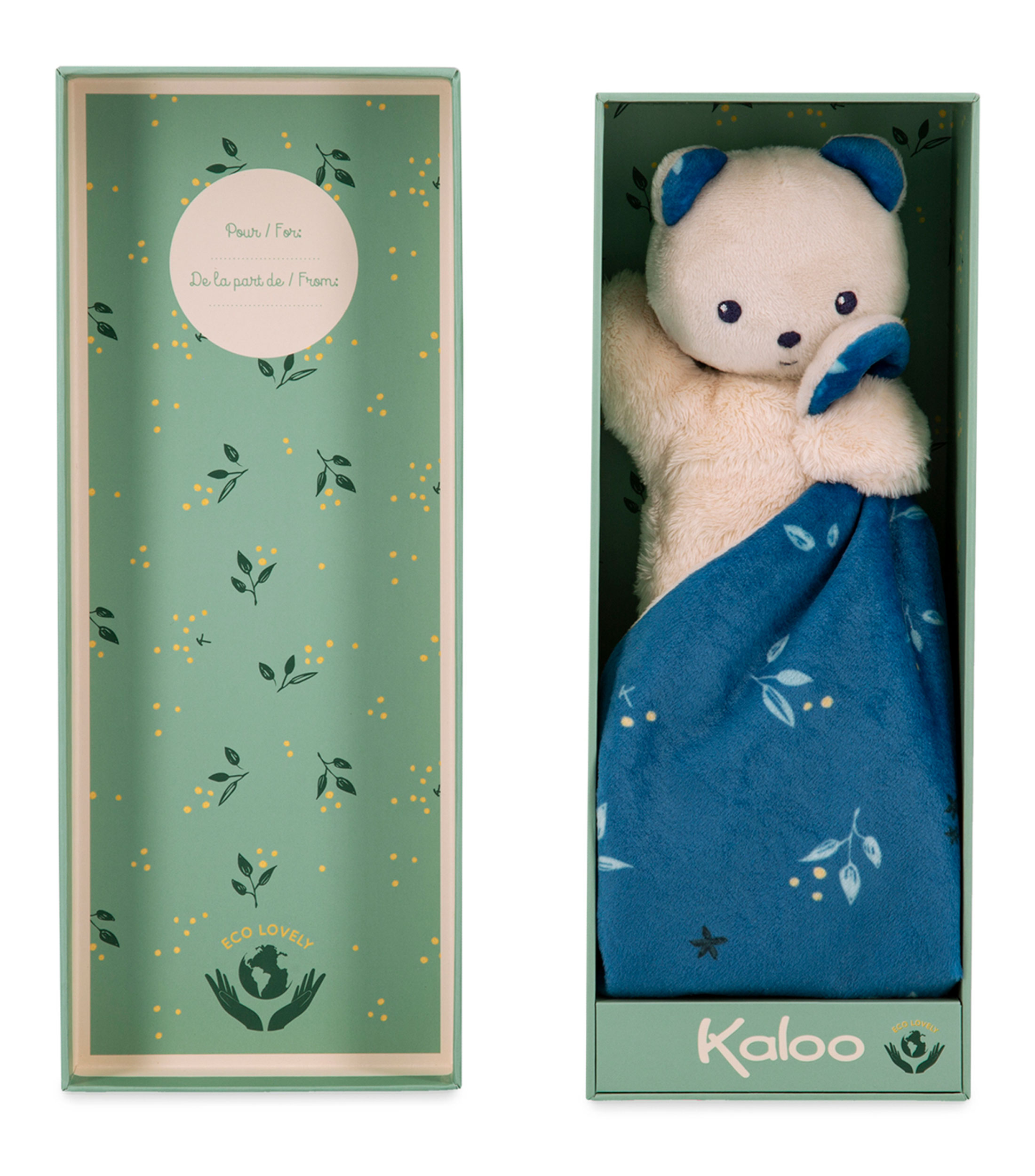 Peluche de Mantita con Oso Noctambulo