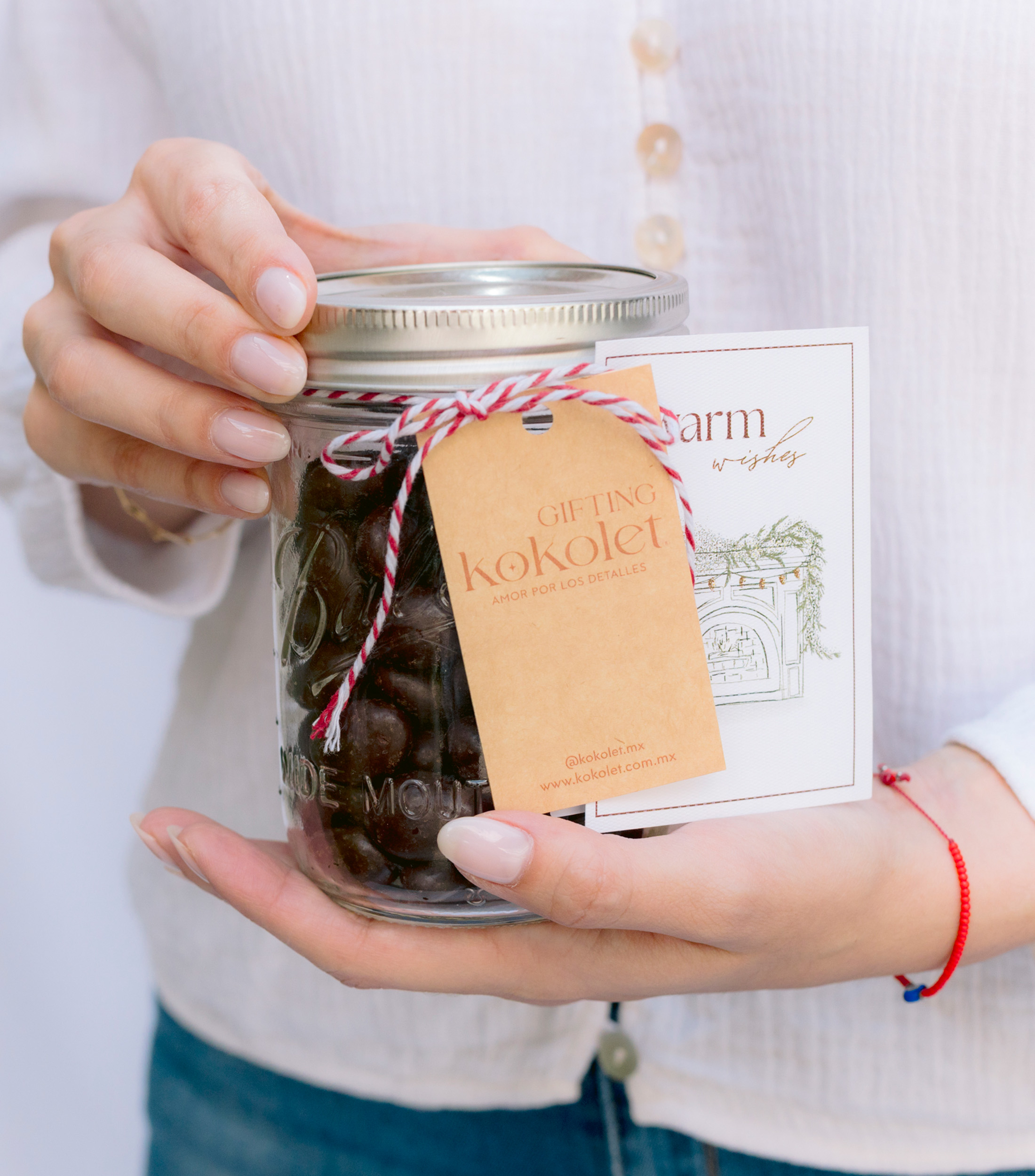 Almendras con chocolate