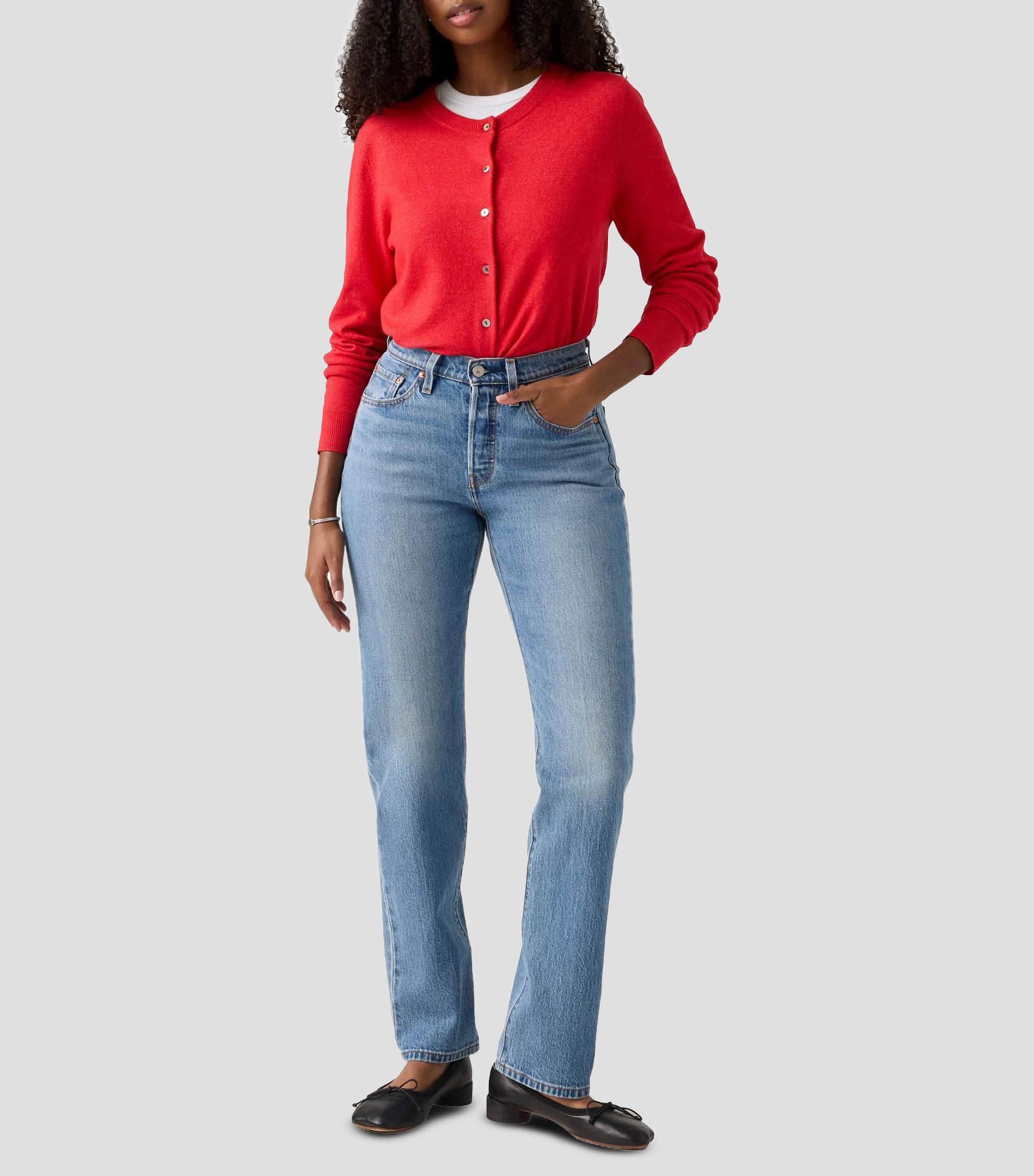 Jeans 501 Curve straight Mujer