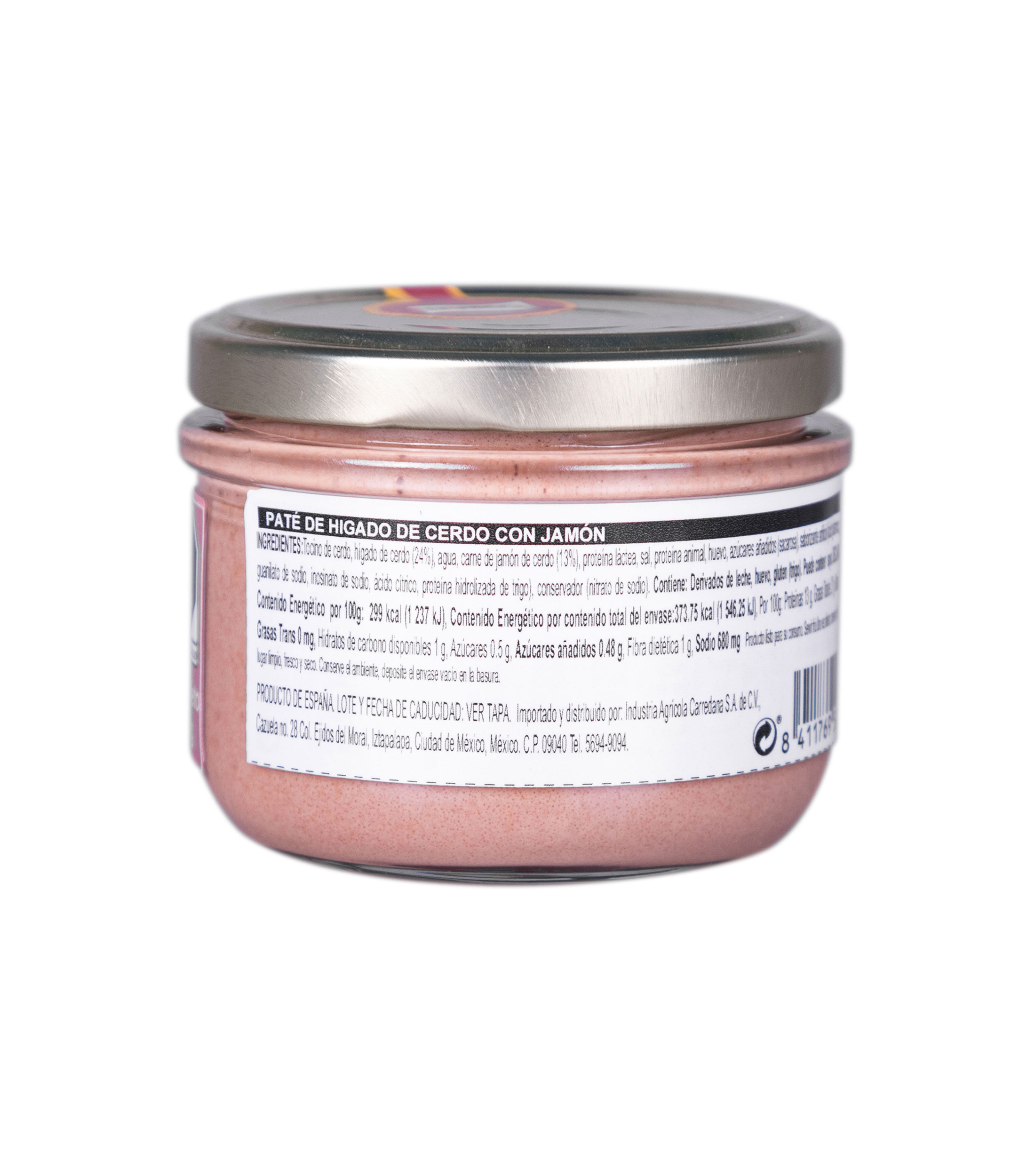 Pate de Hígado de Cerdo de Jamón Louriño, 125 g