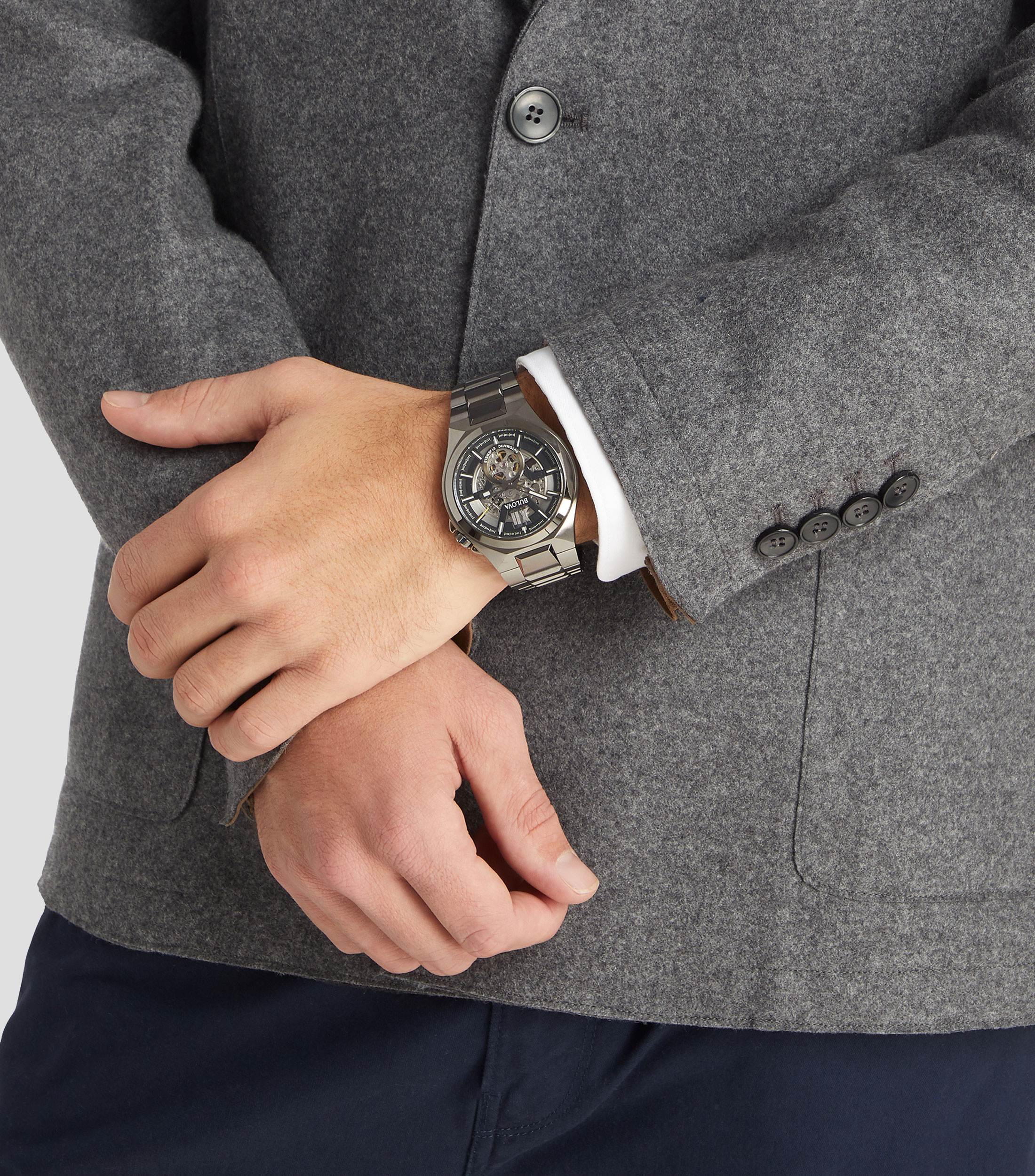 Reloj para Hombre Mechanicals Casual, Negro