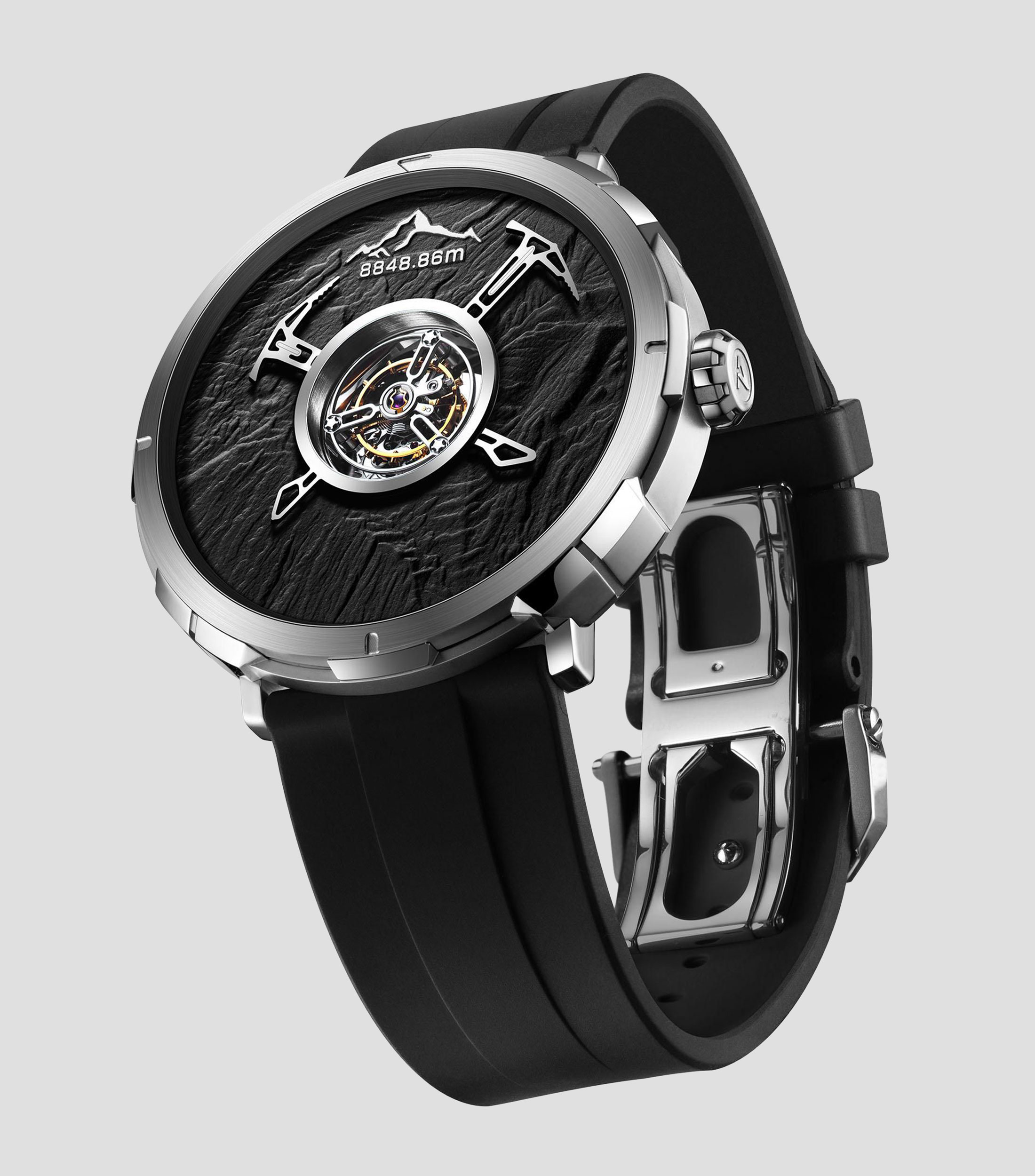 Reloj para Hombre Everest Summit casual plateado