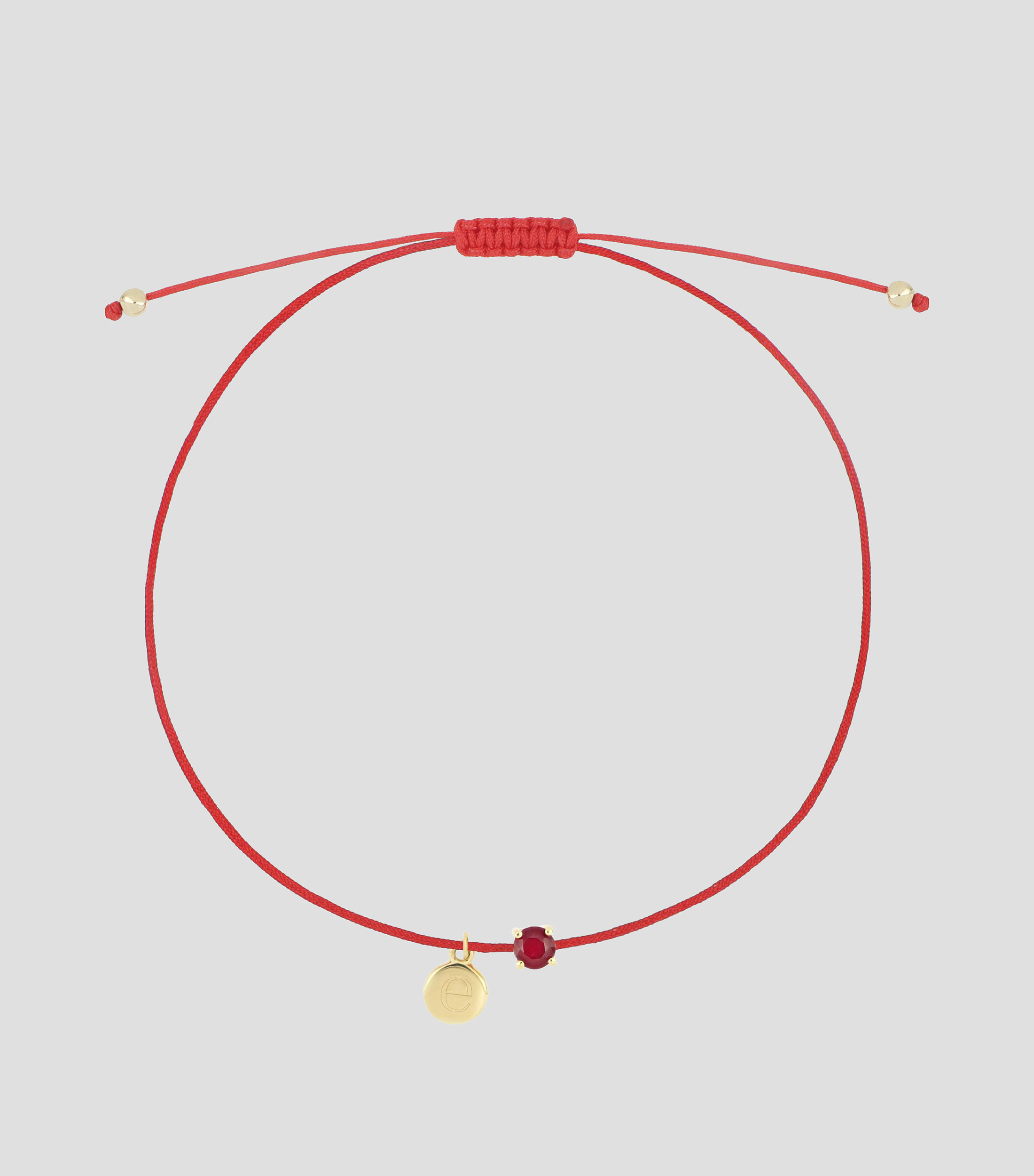 Pulsera con Rubí Mujer