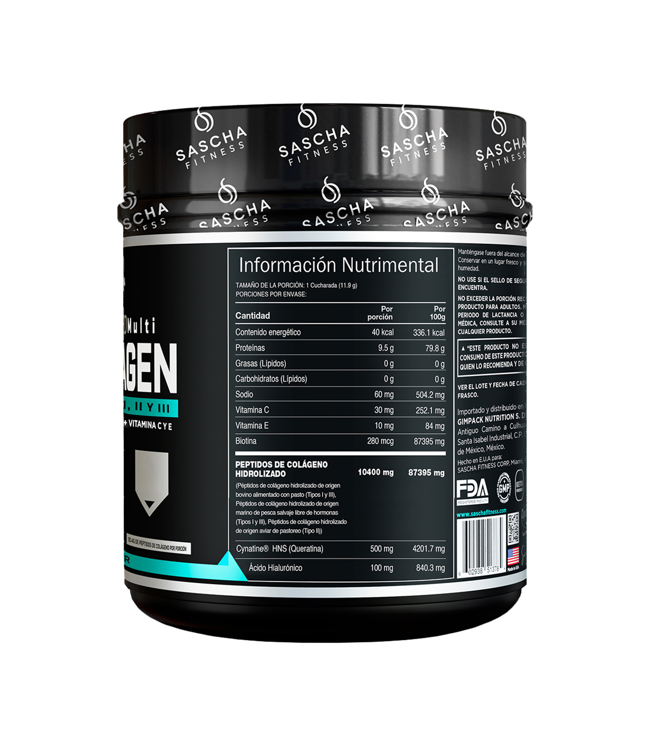Suplemento Alimenticio Colageno Sin Sabor