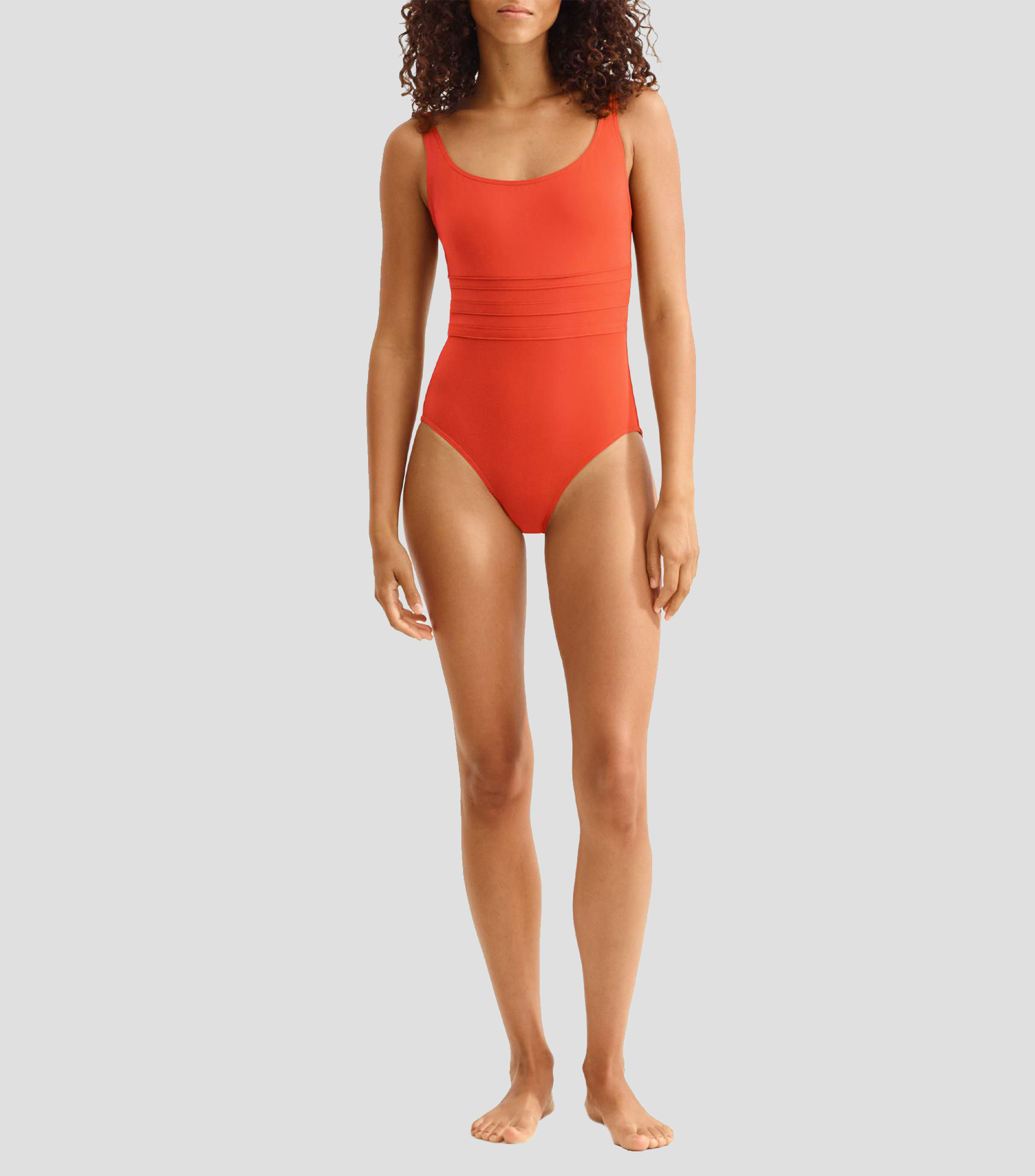 Traje de Baño con líneas Mujer