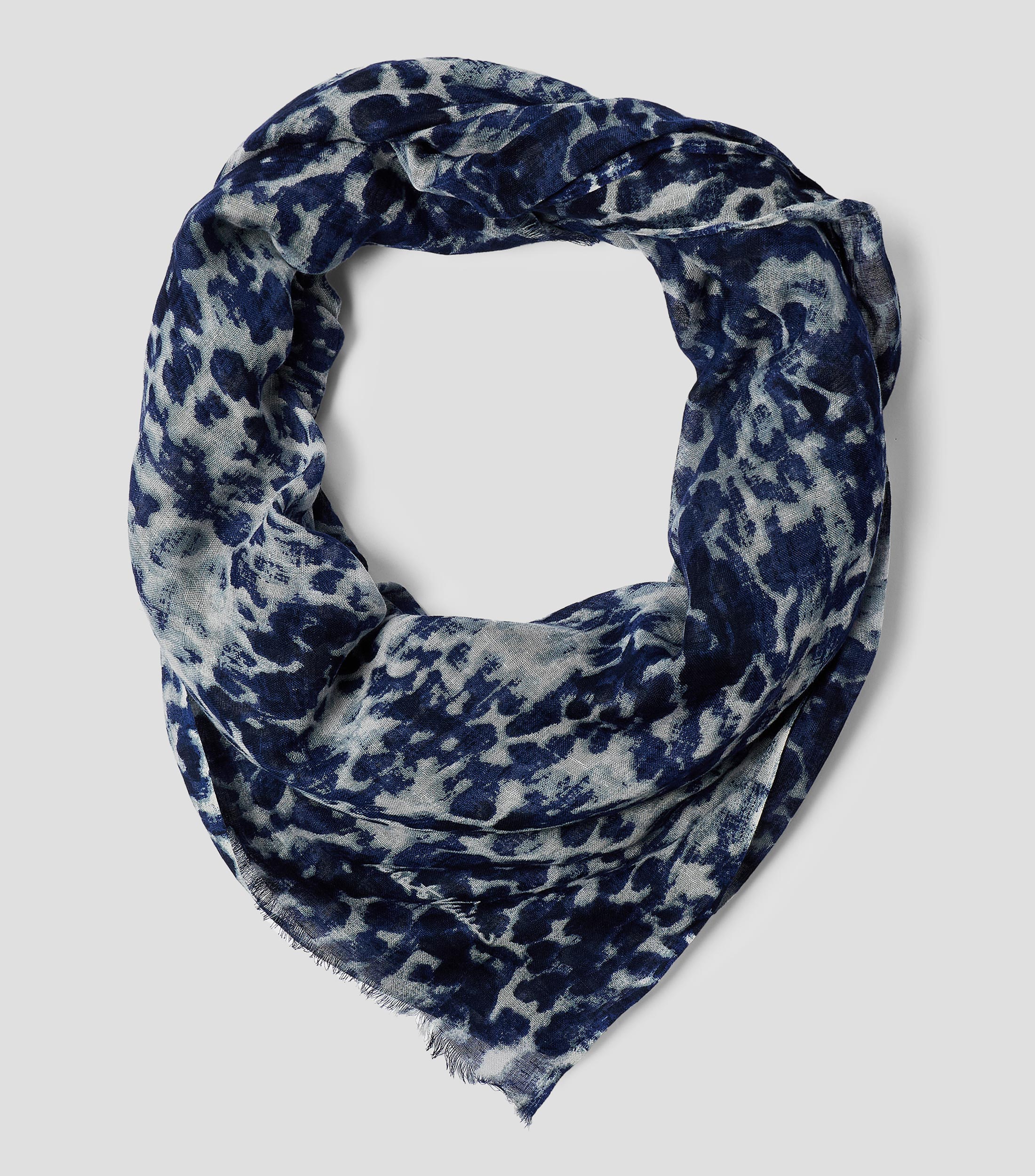 Foulard multicolor estampado Mujer