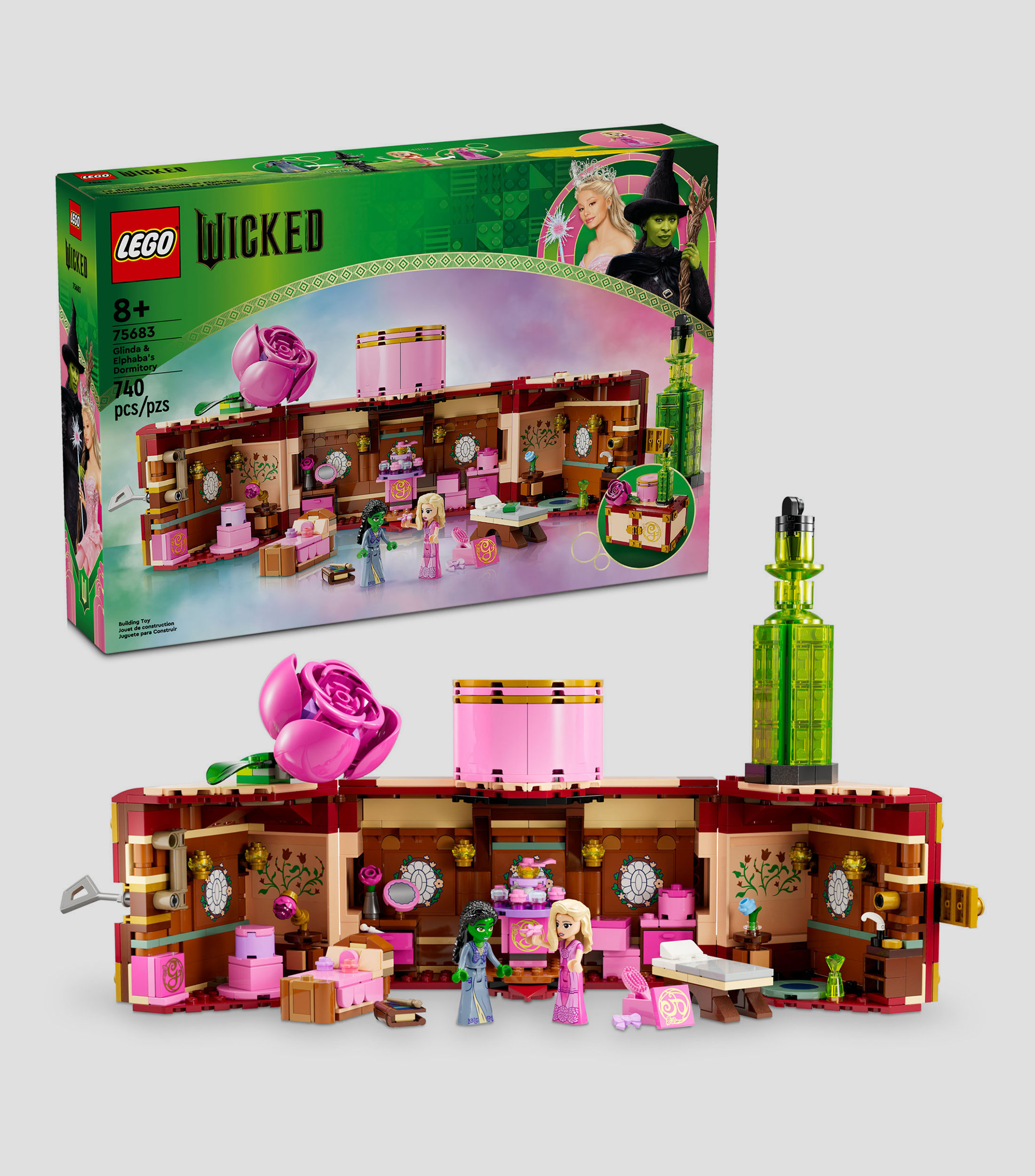 Lego Wicked, Dormitorio de Glinda y Elphaba 75683