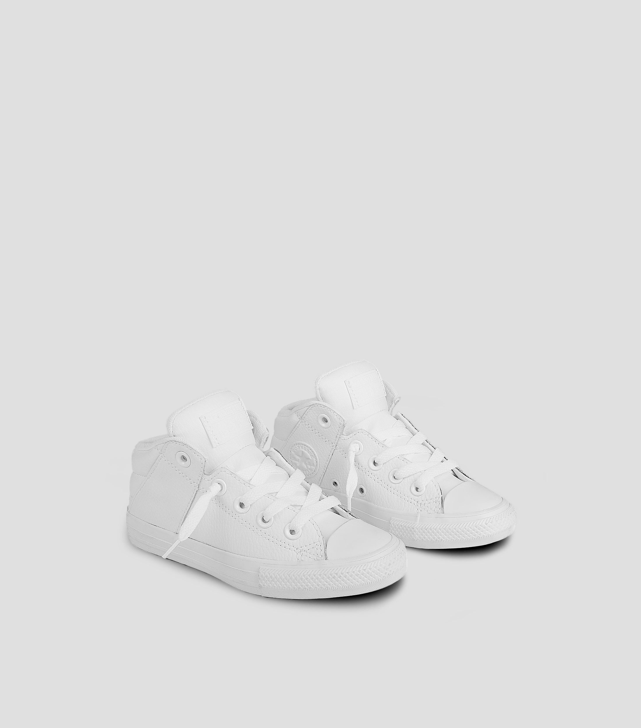 Tenis casuales tipo botin en piel Foundational Nino