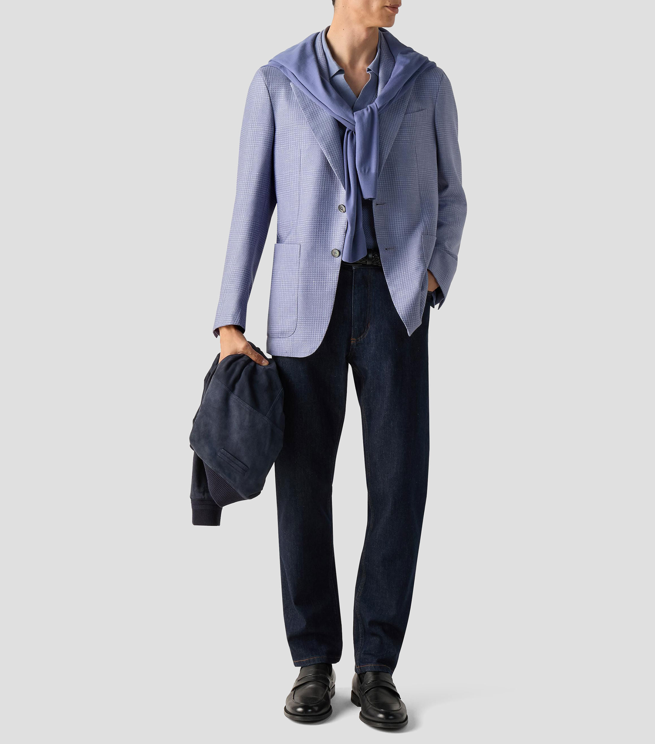 Saco estampado Hombre