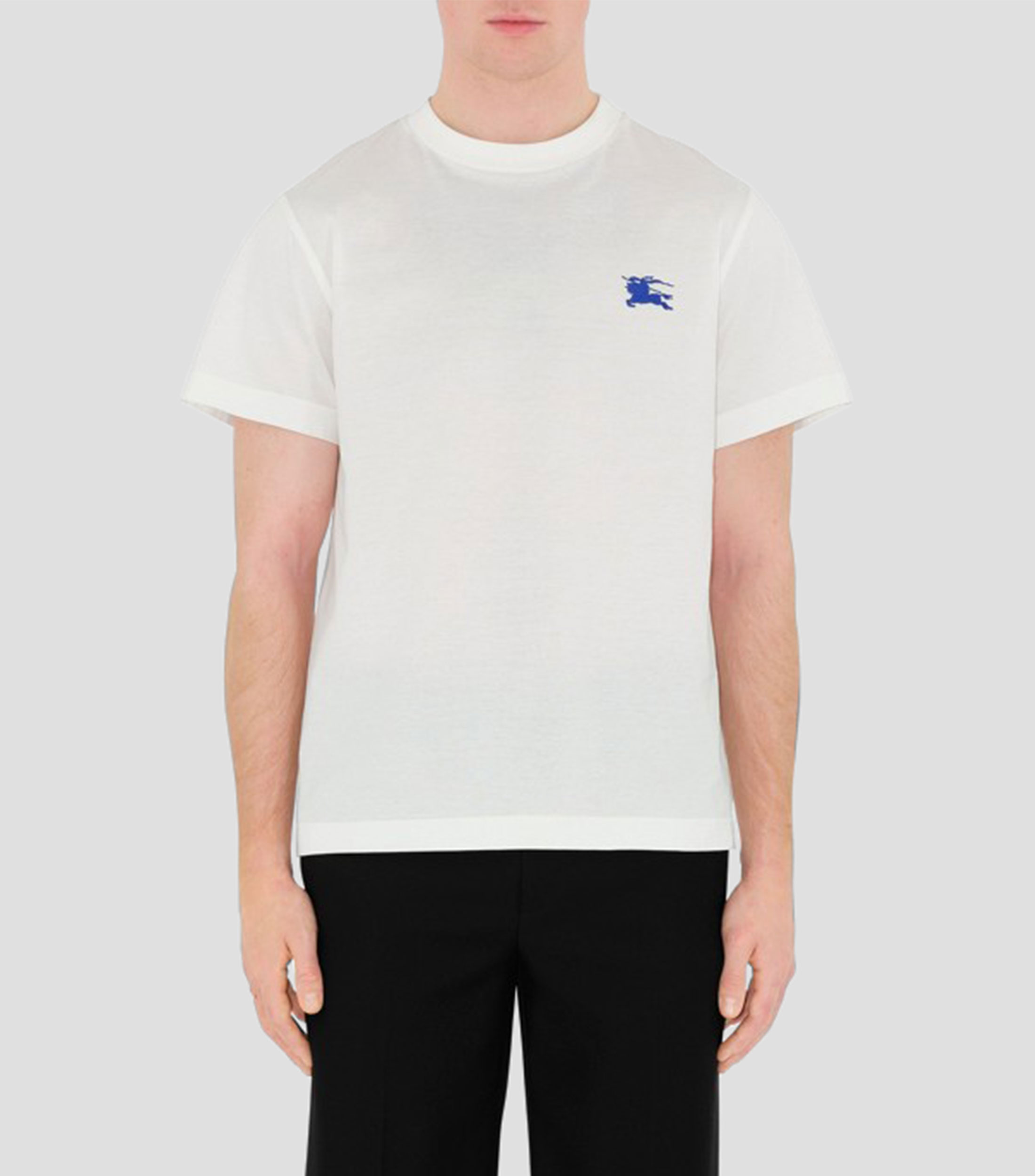 Playera cuello redondo manga corta lisa Hombre