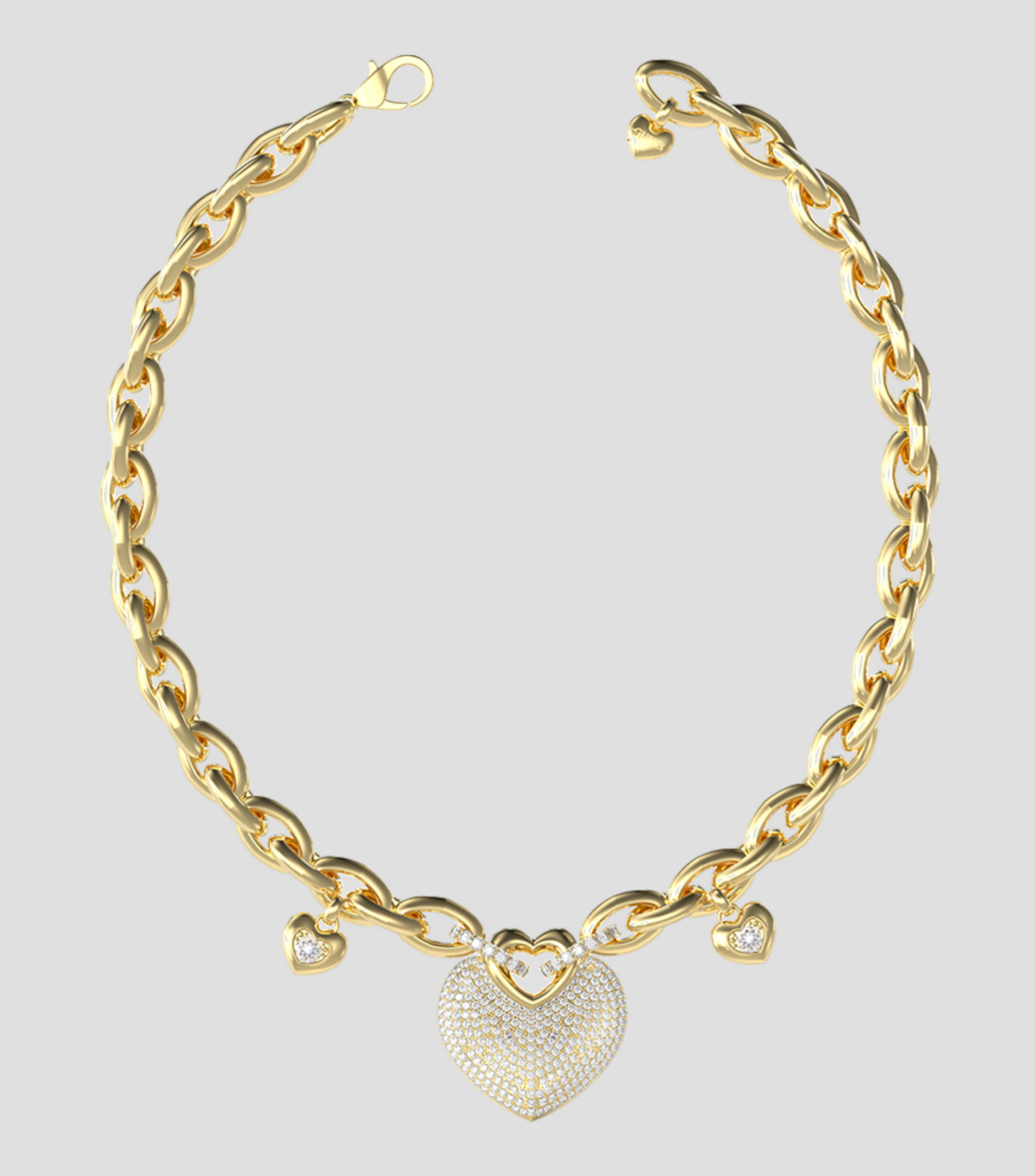 Collar Crazy in Love con circonitas Mujer