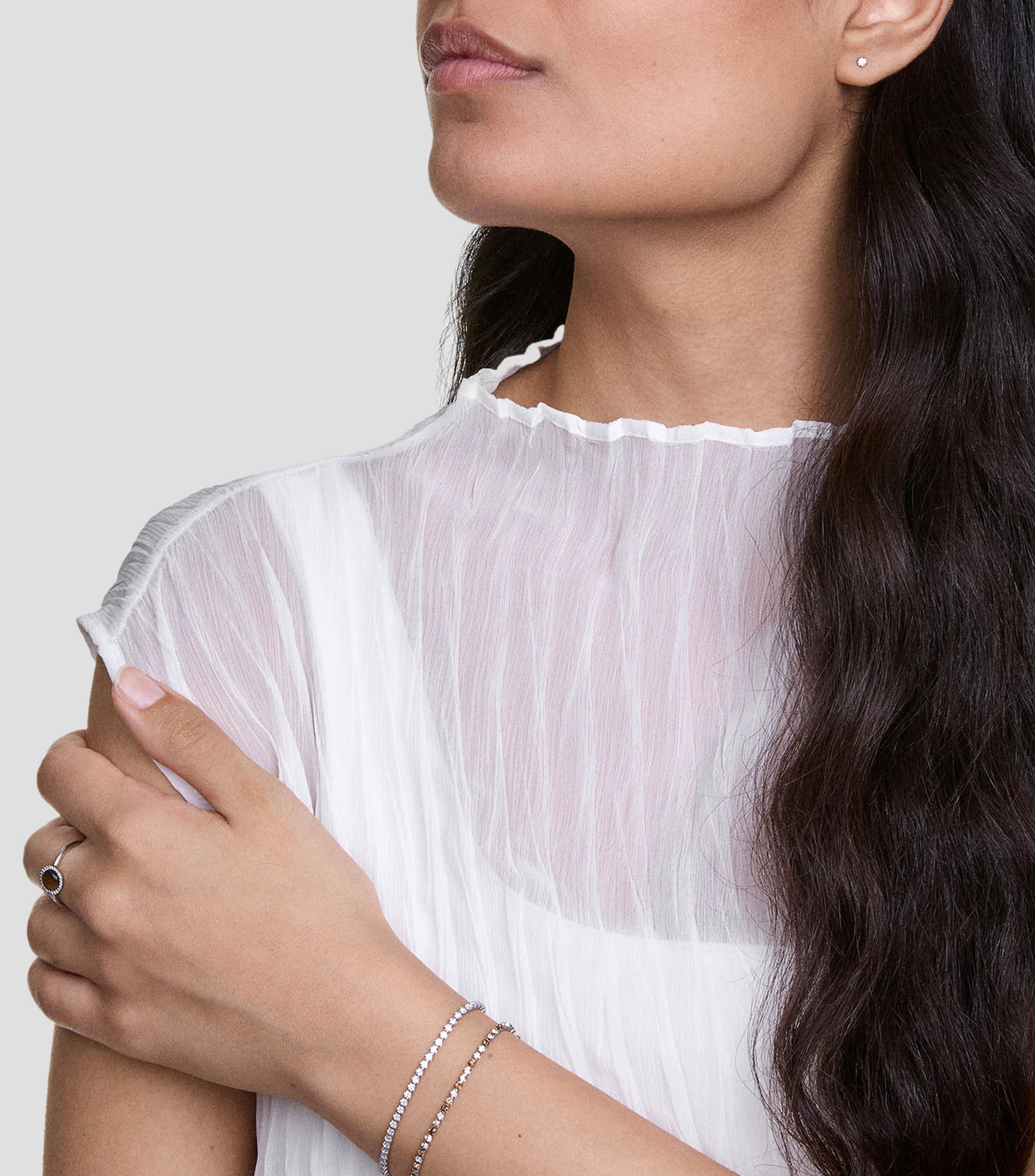 Pulsera Tennis Nightfall con Cristales Multicolor Mujer