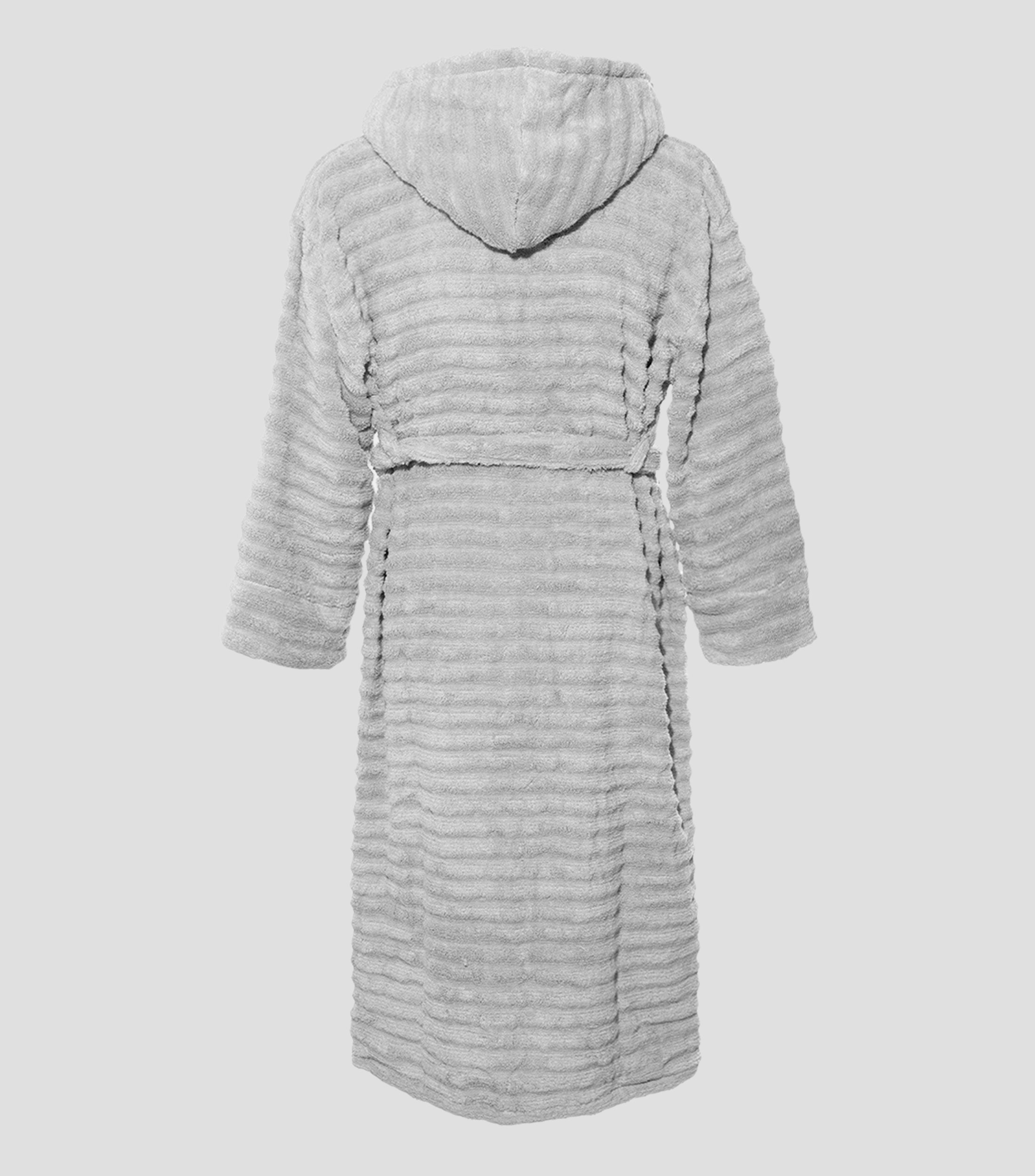 Bata de Baño Chica Gris Perla Unisex