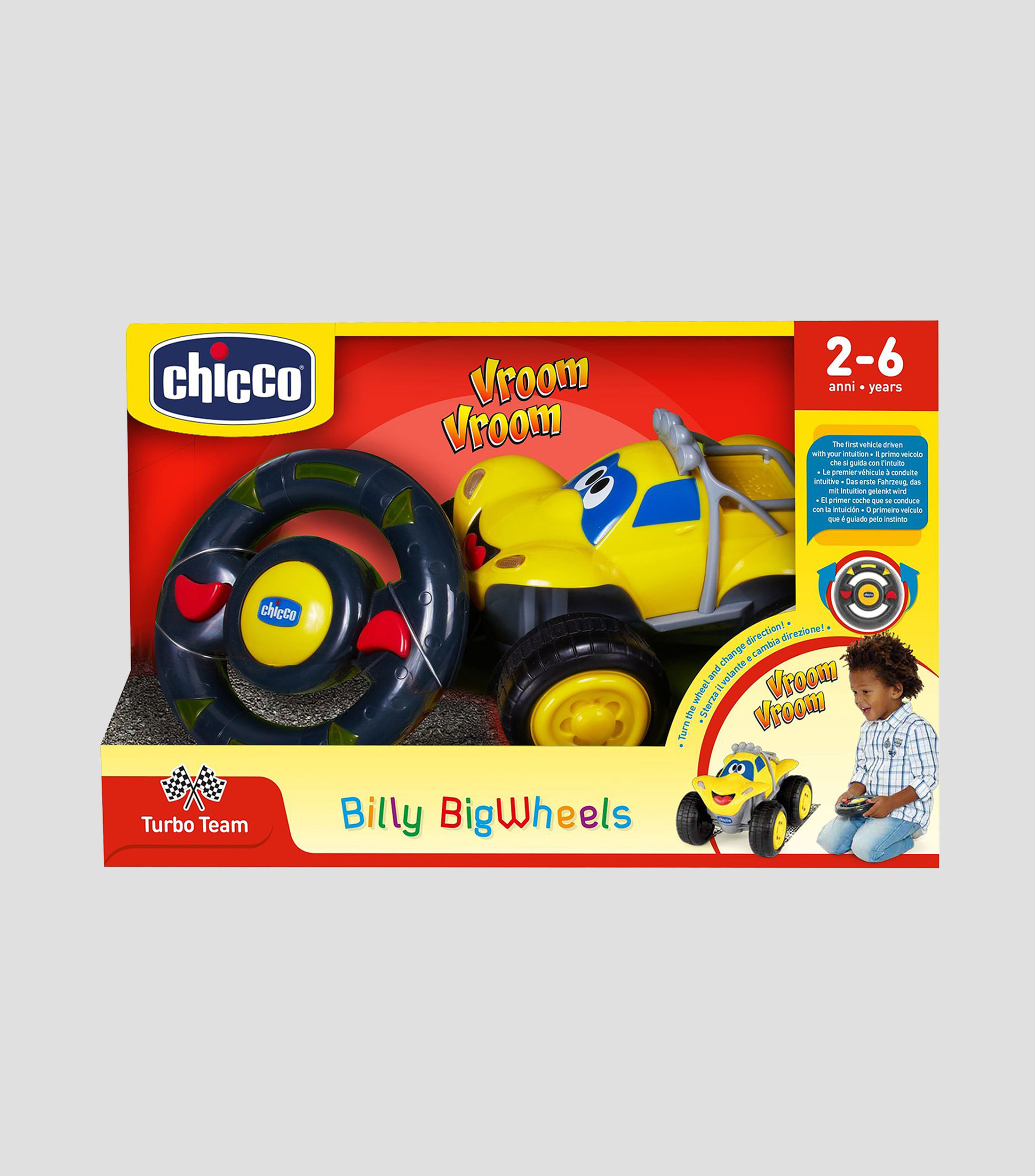 Carro de radiocontrol Billy BigWheels