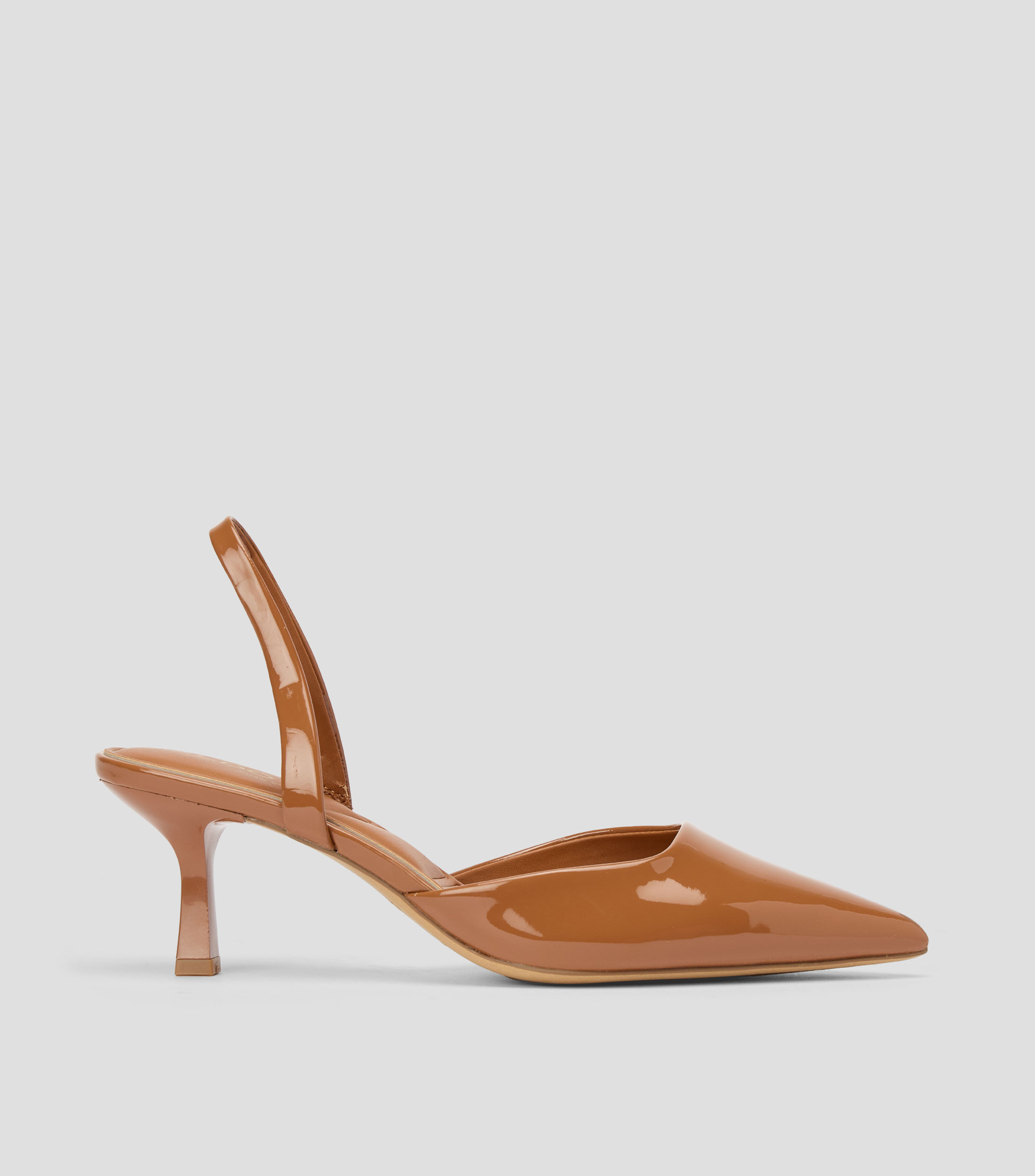 Zapatillas slingback tacón mediano de aguja Gavedessi Mujer