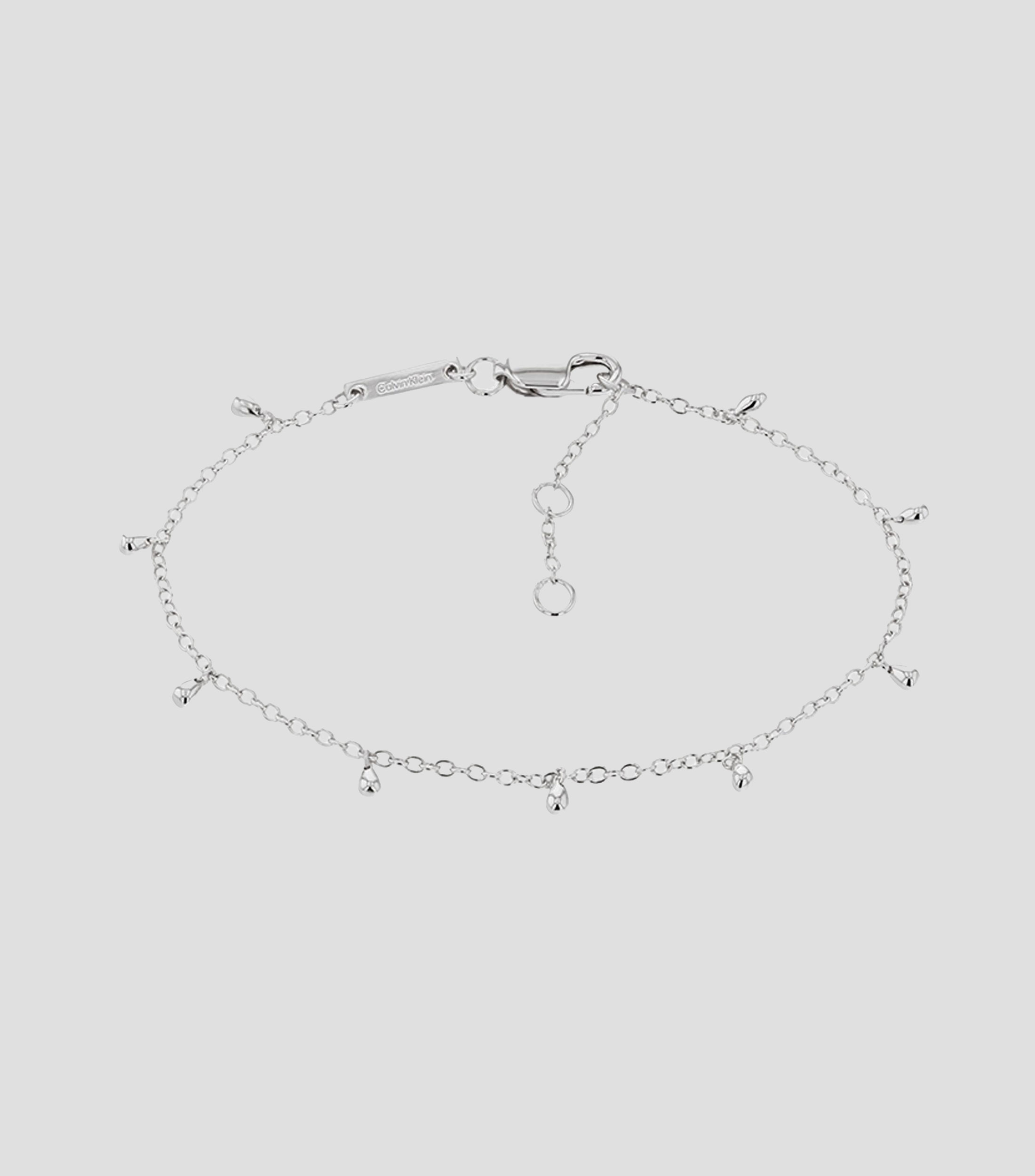 Pulsera en plata Teardrop Mujer
