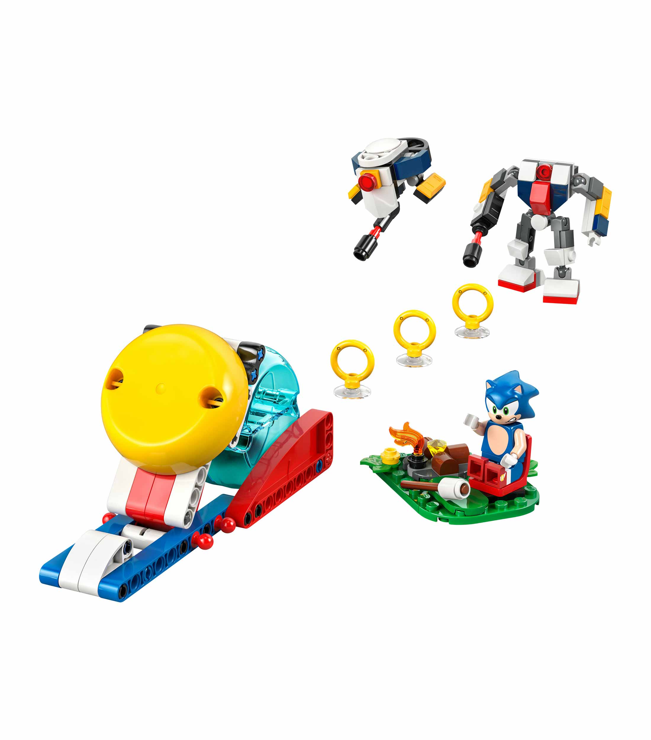 Lego Sonic the Hedgehog Batalla de Sonic en la Fogata 77001