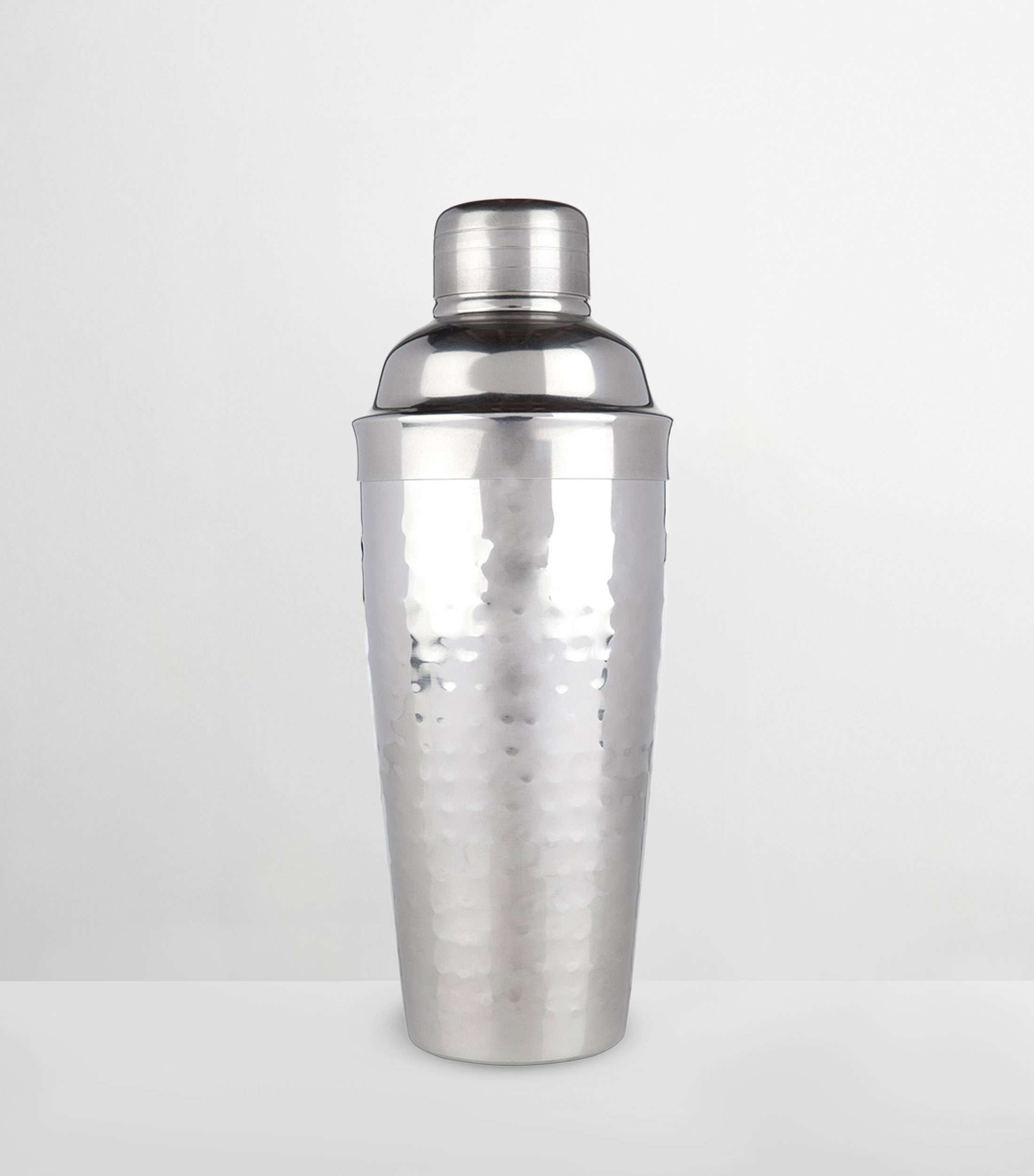 Shaker Martillado de Acero Inoxidable