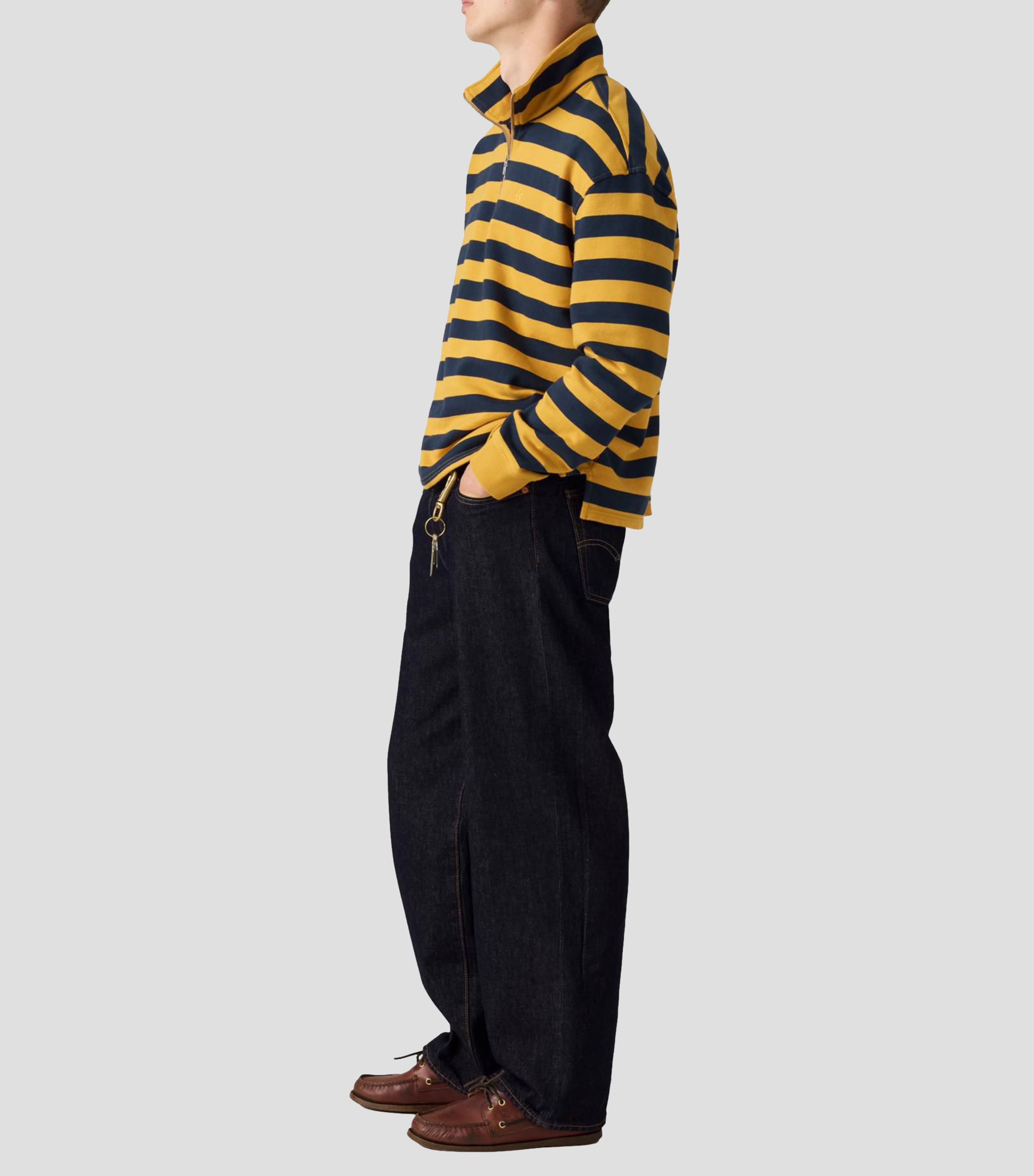 Sudadera Estampado de rayas Hombre