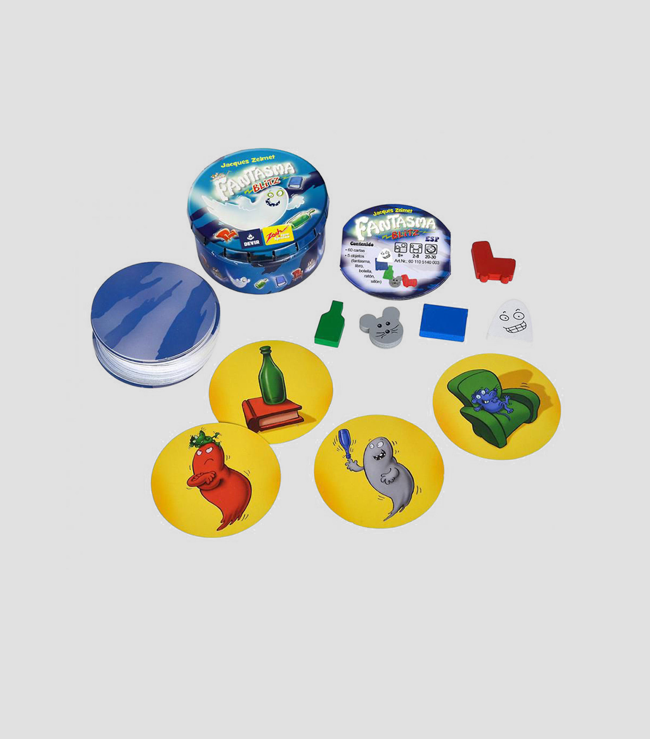Juego de Mesa Fantasma Blitz Mini