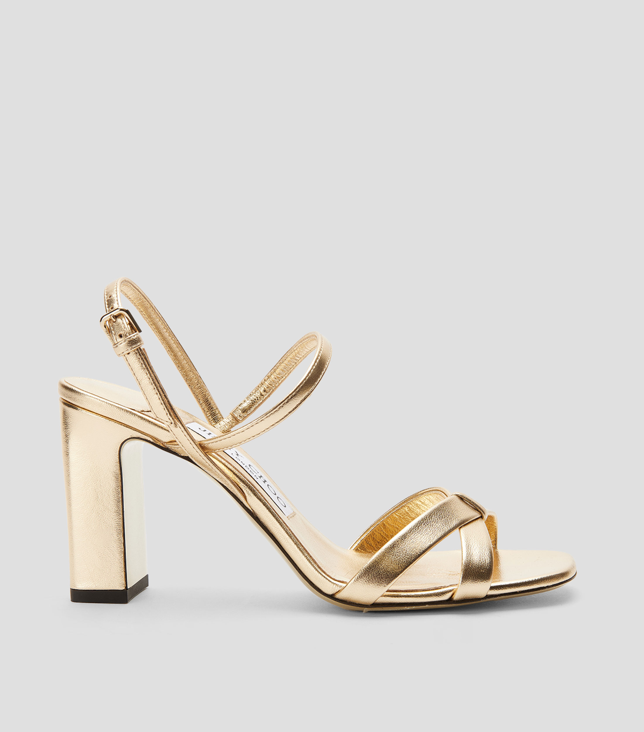 Sandalias con tacón alto ancho Elsy Mujer