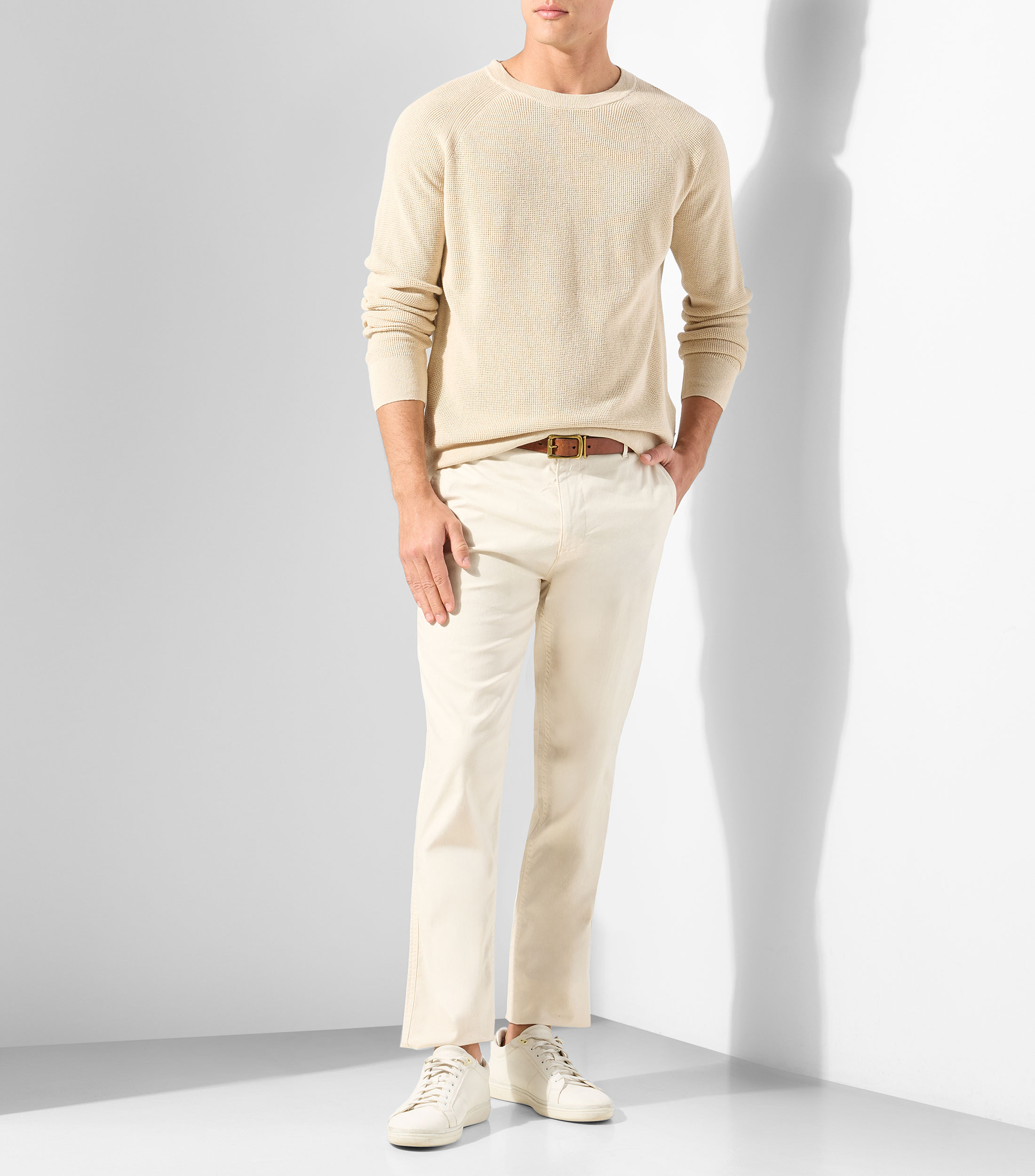 Suéter cuello redondo Hombre