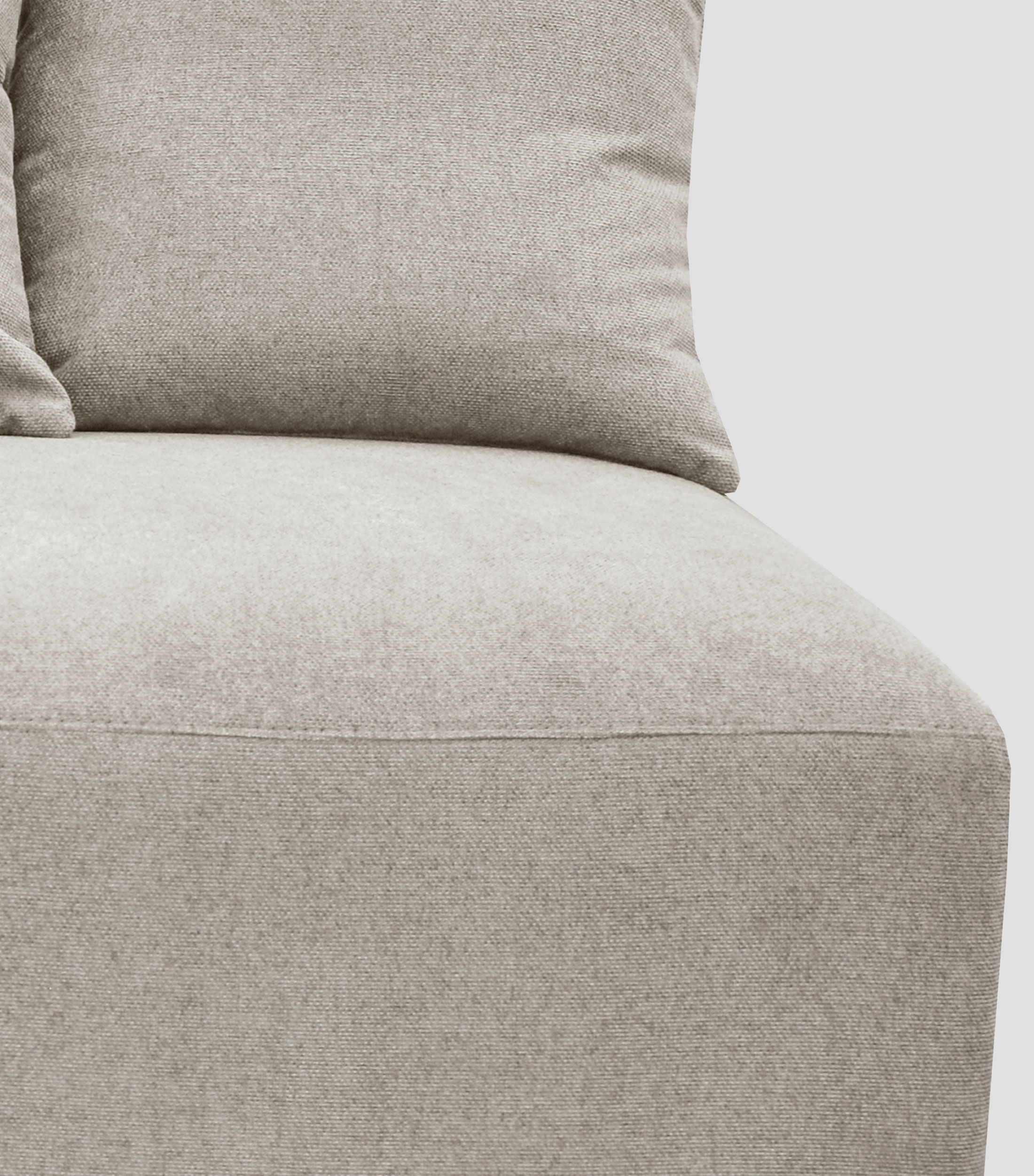 Sofá sin brazos Calixto beige