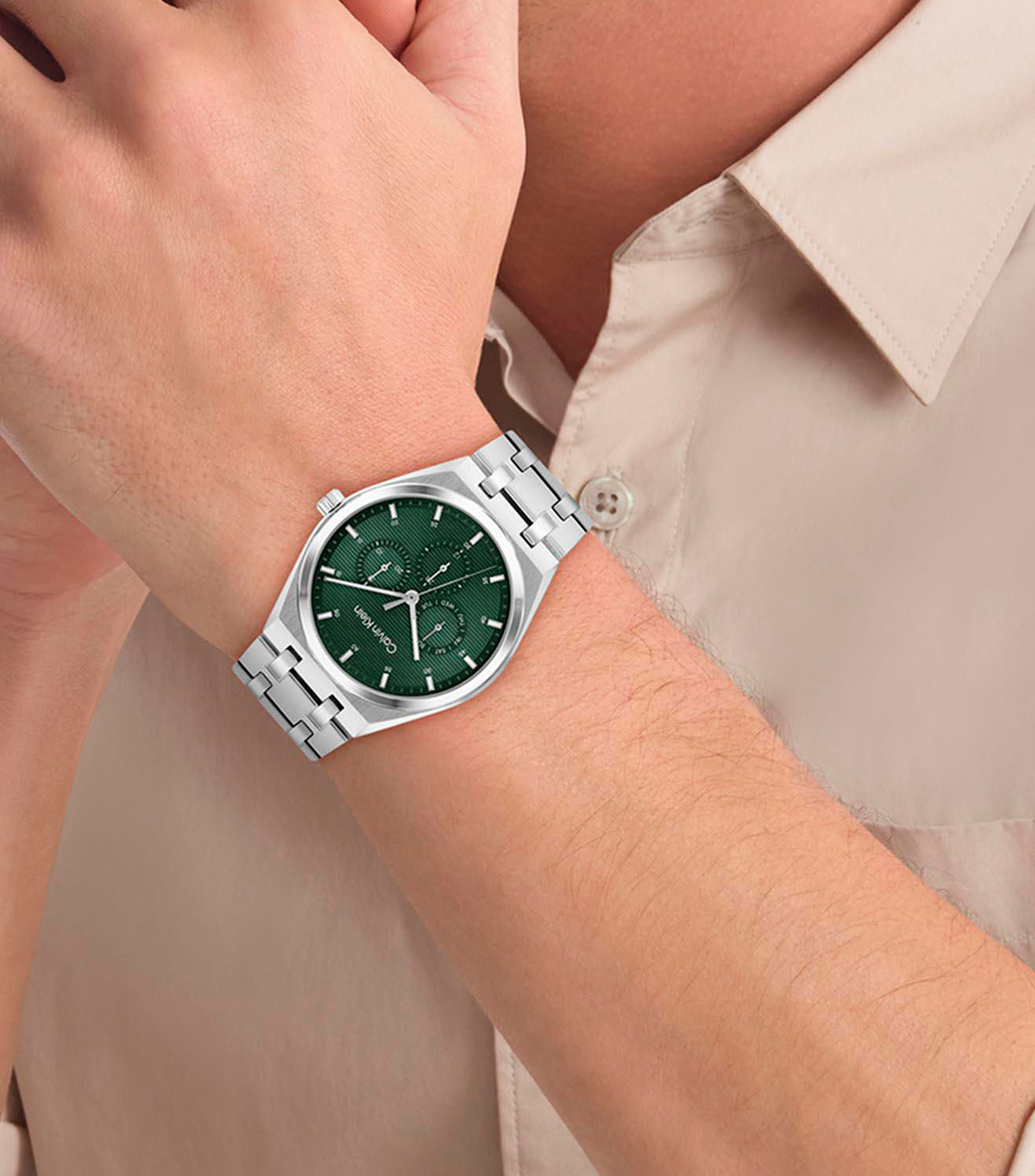 Reloj para Hombre CK Motion casual plateado