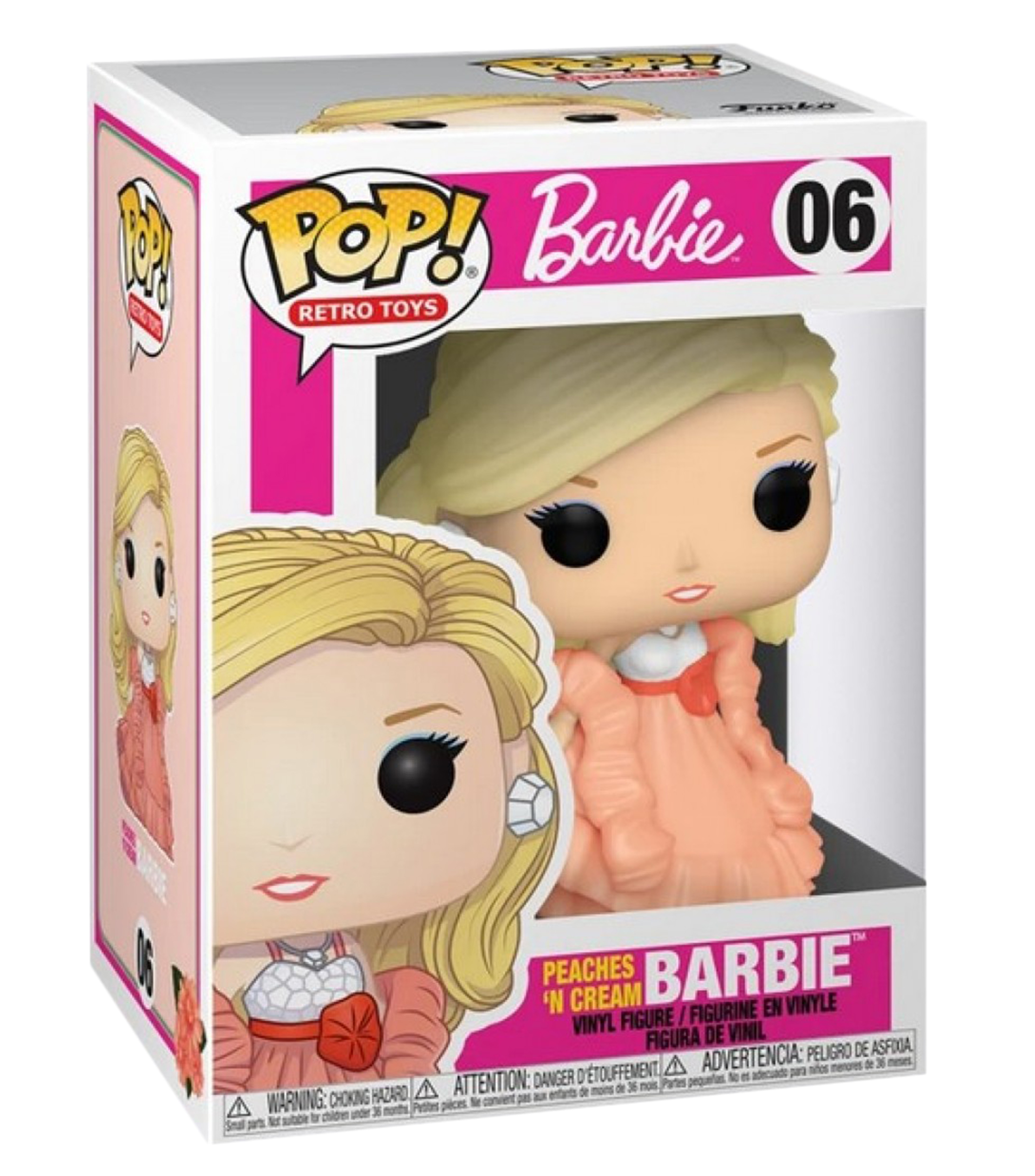 Funko Pop! Figura Coleccionable Peaches N Cream Barbie El Palacio de