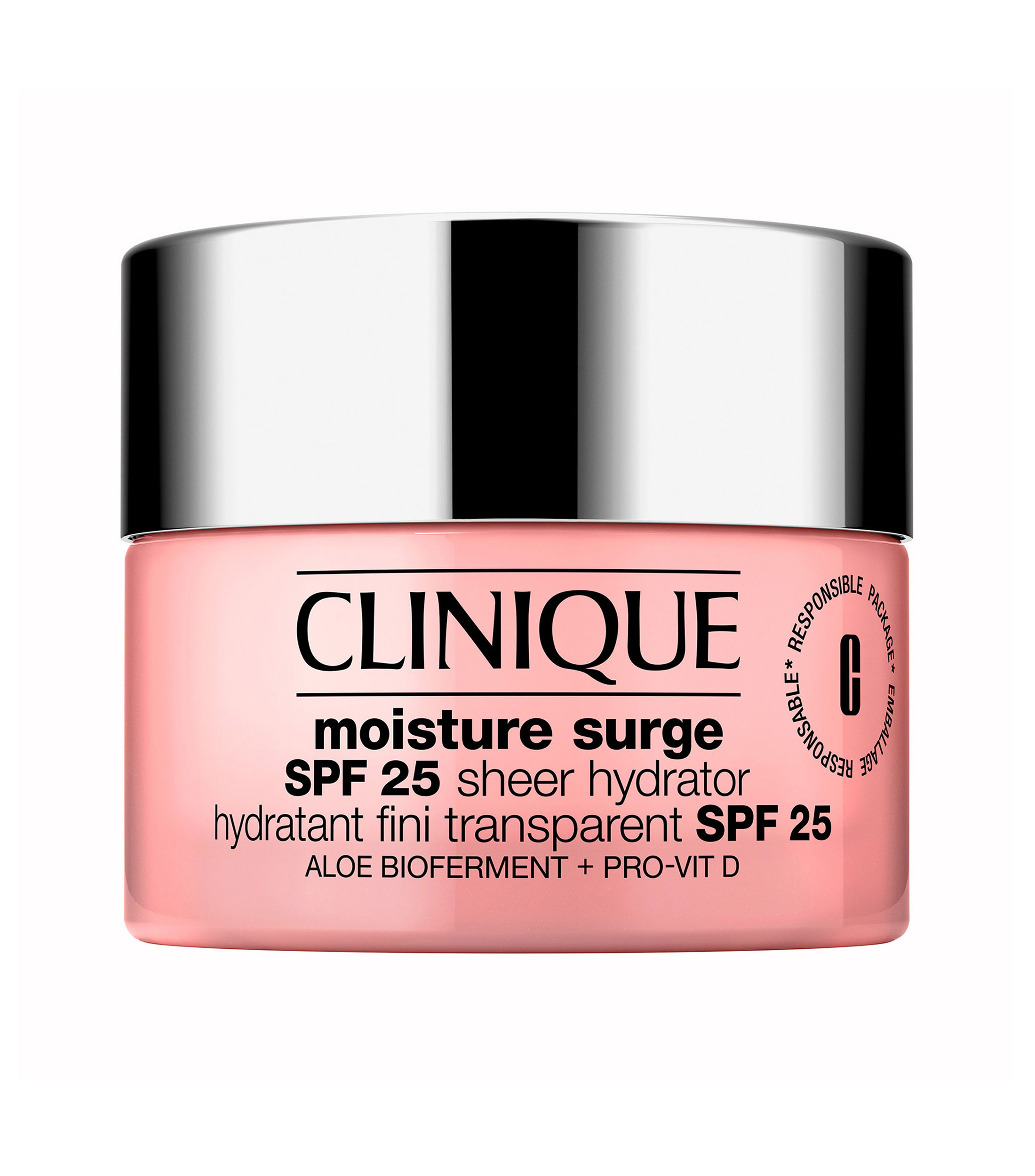 Crema para el rostro hidratante Moisture Surge SPF 25 Sheer, 50 ml