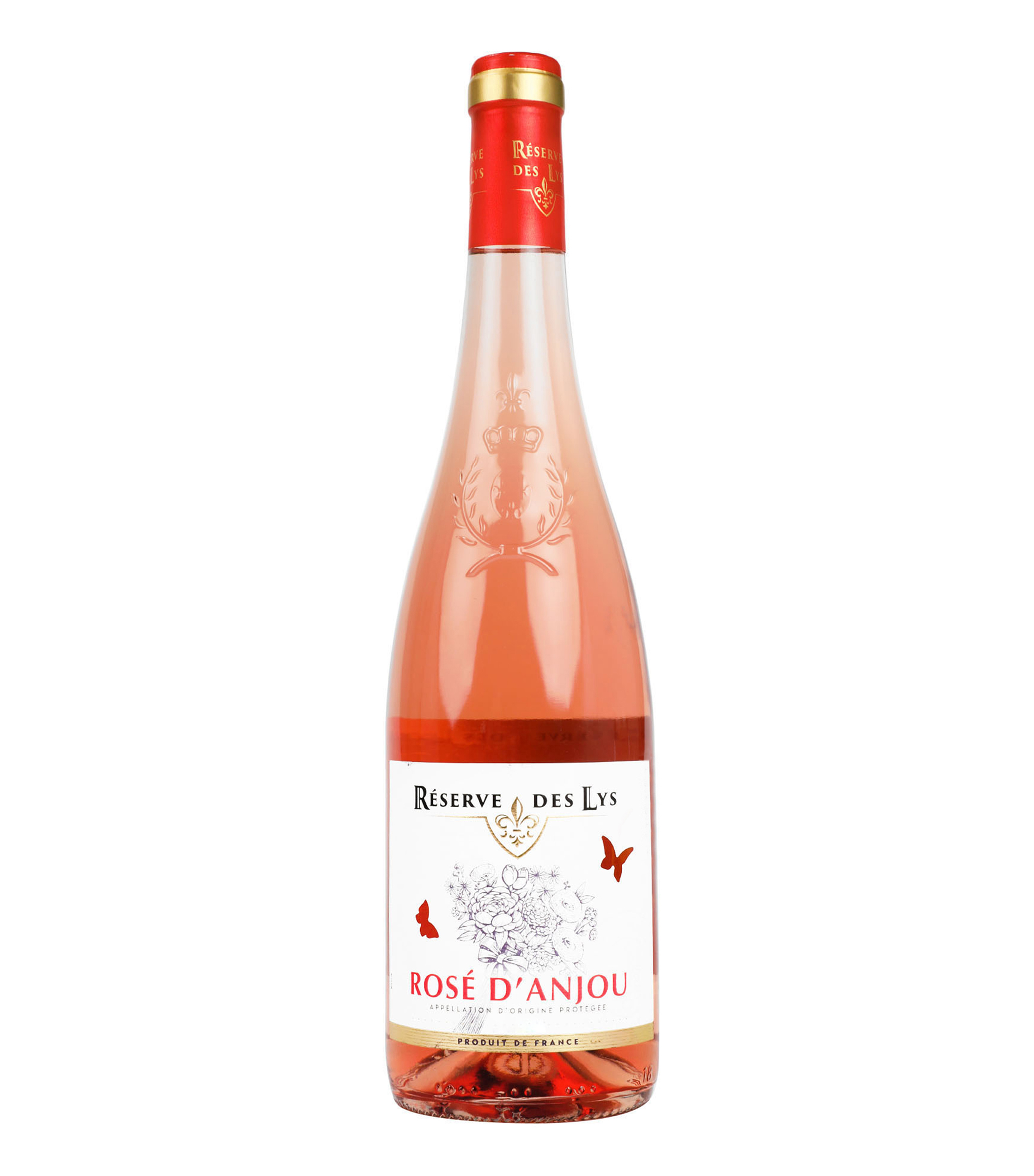Rosé D'Anjou Vino Rosado Gamay, Grolleau, 750 ml - El Palacio de Hierro