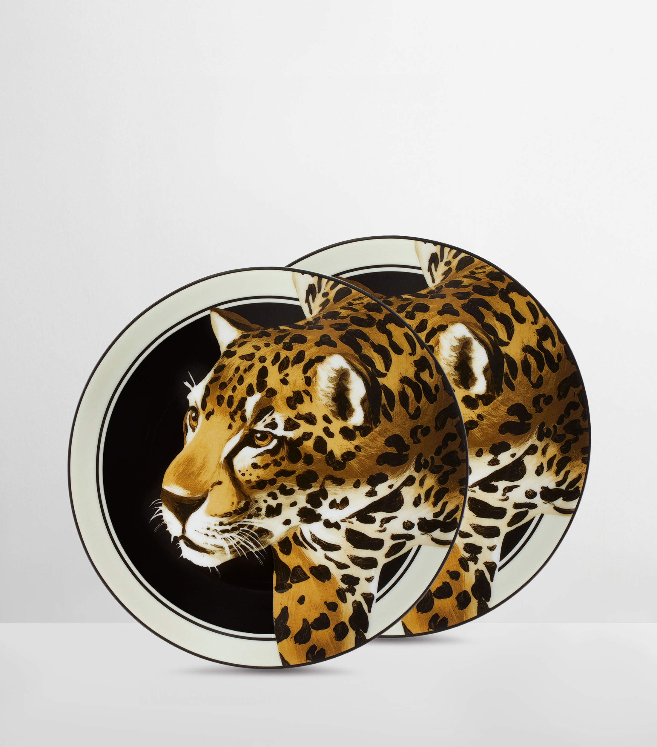 Set 2 Platos para Fruta Leopardo